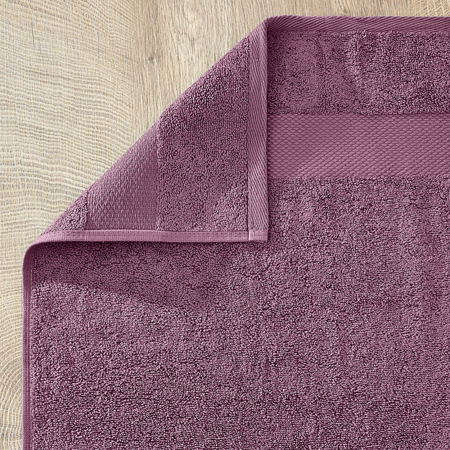 Полотенце махровое Gusto, слива - фото № 5
