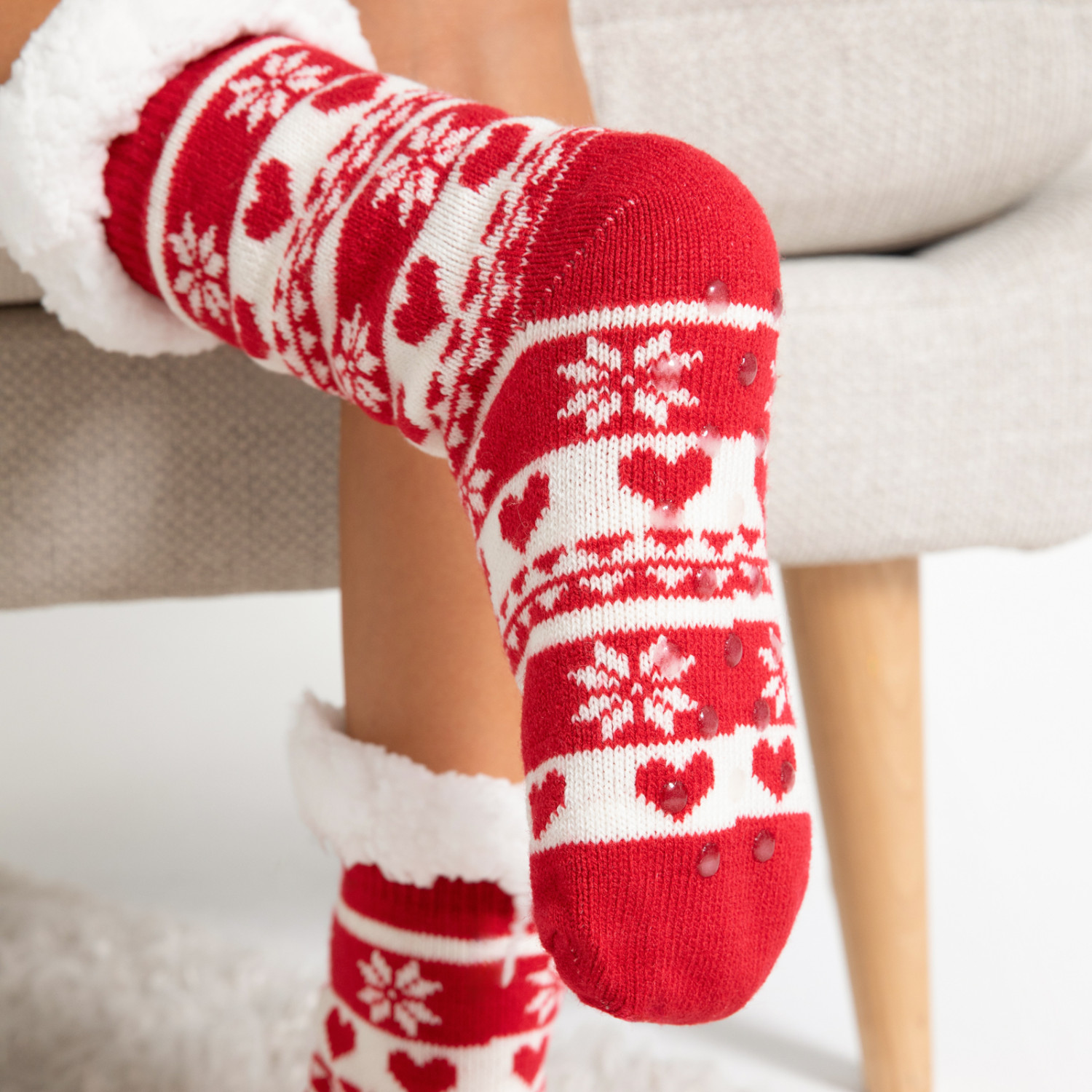 Носки Snow pattern - фото № 2