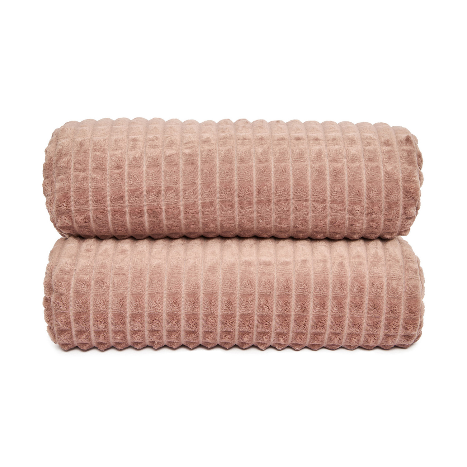 Плед Meo, пыльная роза - фото № 7