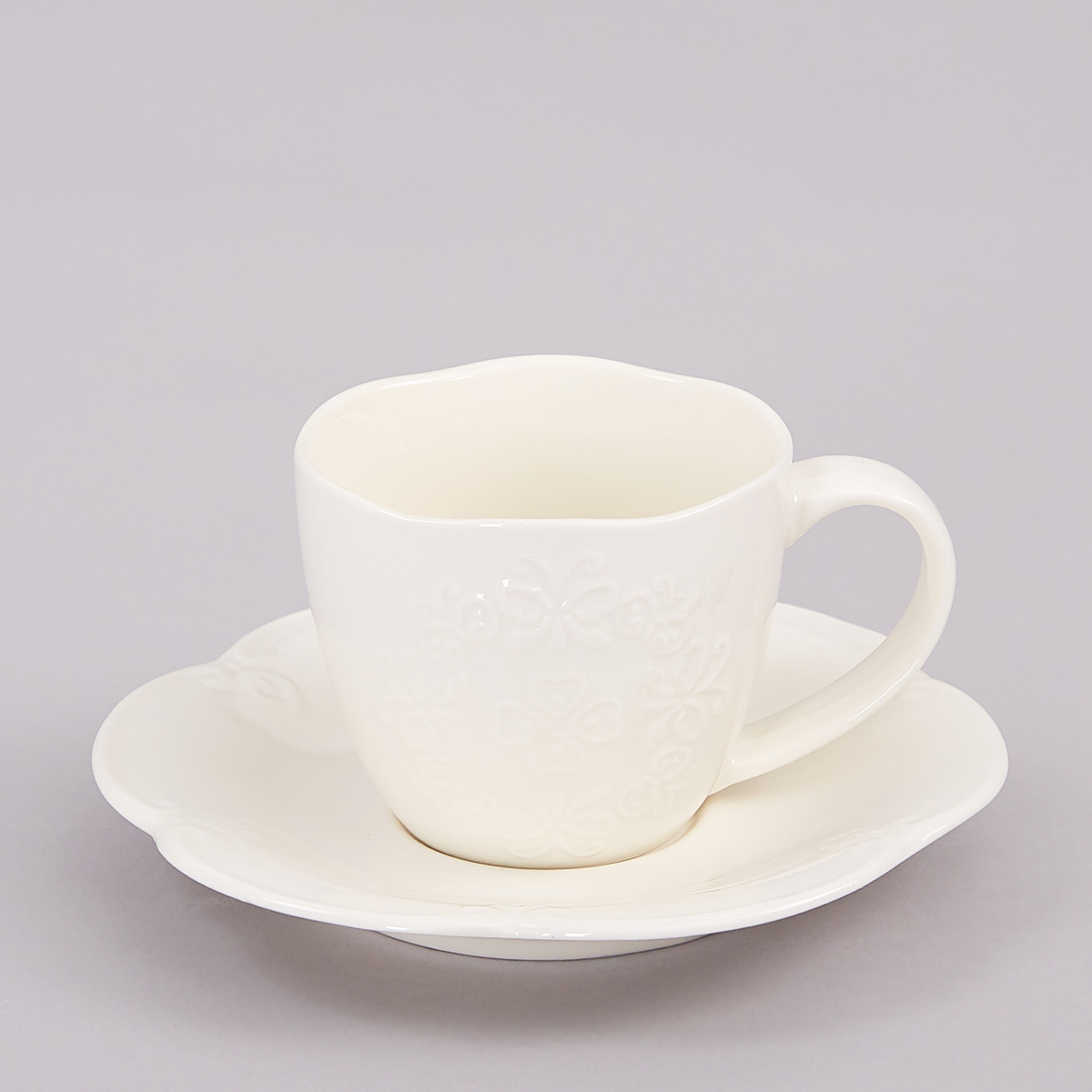 Чайная пара White Flower