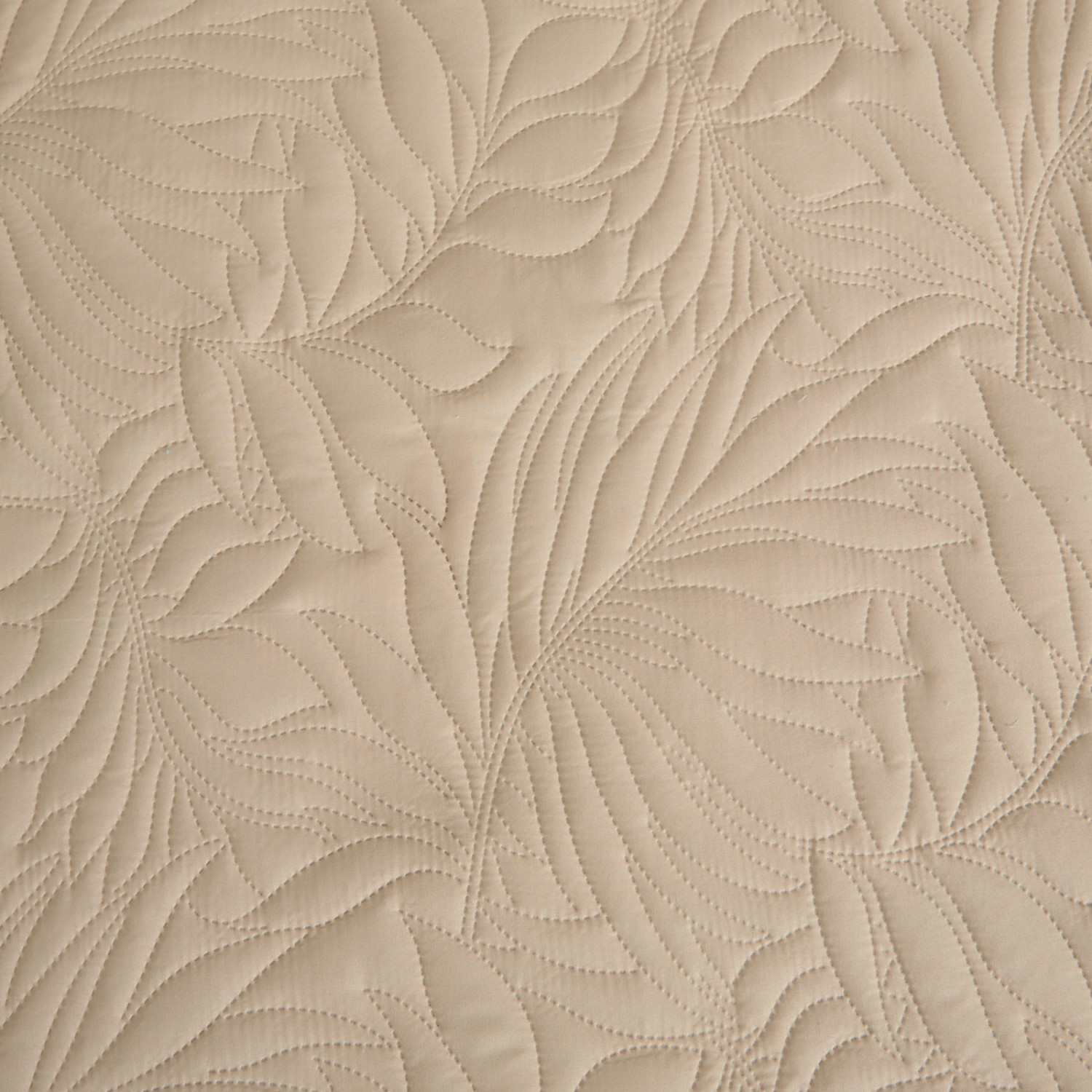 Покрывало Листочки/Fogliare, бежевое - фото № 3