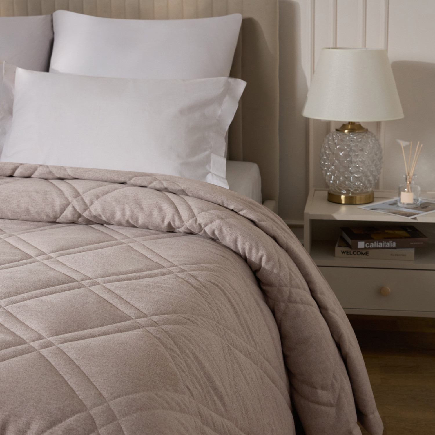 Покрывало Римская/Romana, какао - фото № 4