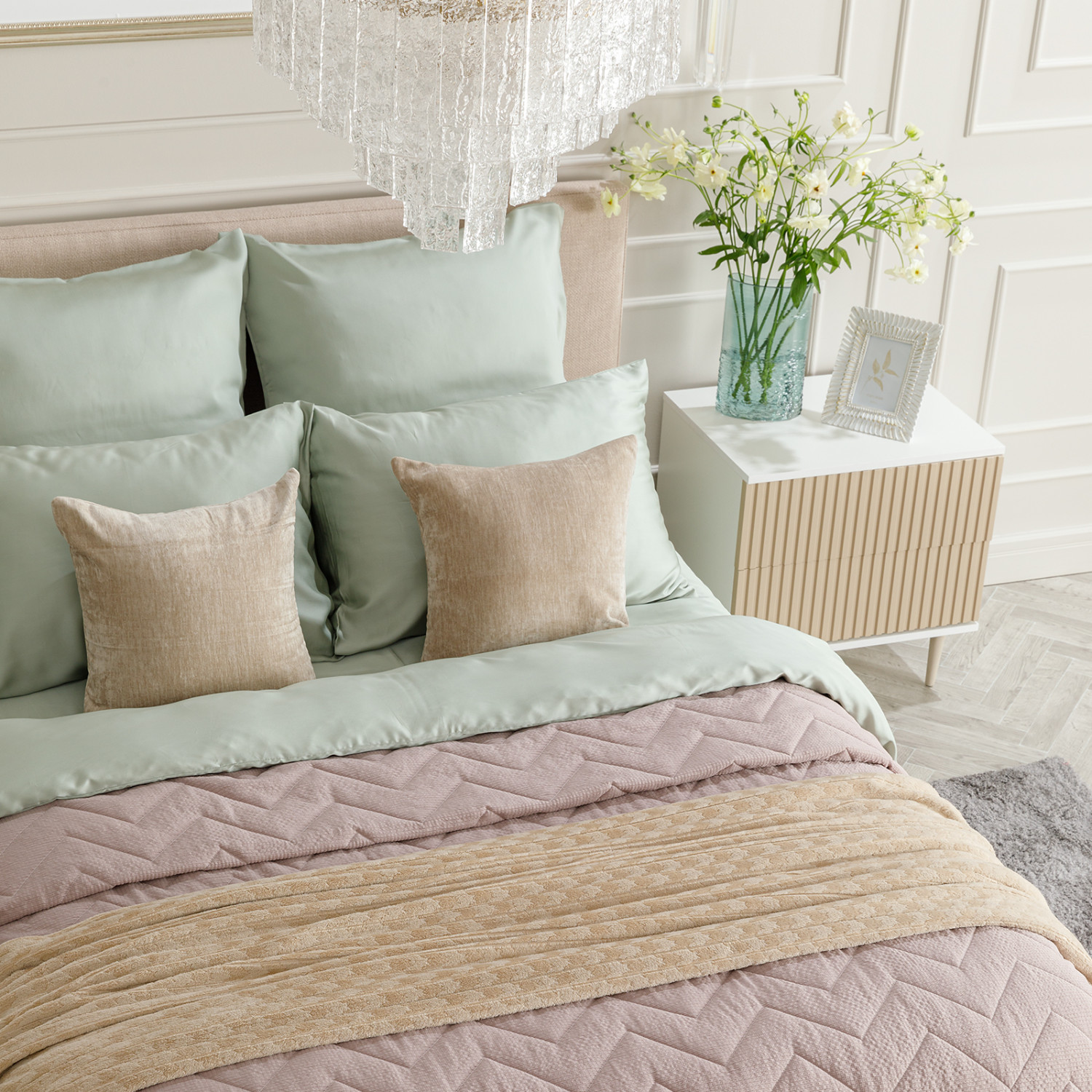 Покрывало Onde, какао - фото № 7