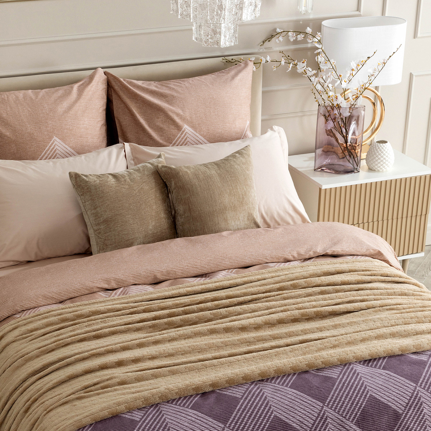 Постельное белье Elysium, мультиколор - фото № 9