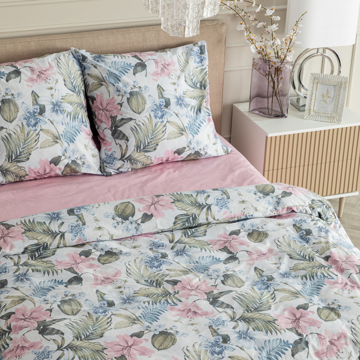 Постельное белье Совершенство/Perfezione, мультиколор I - фото № 9