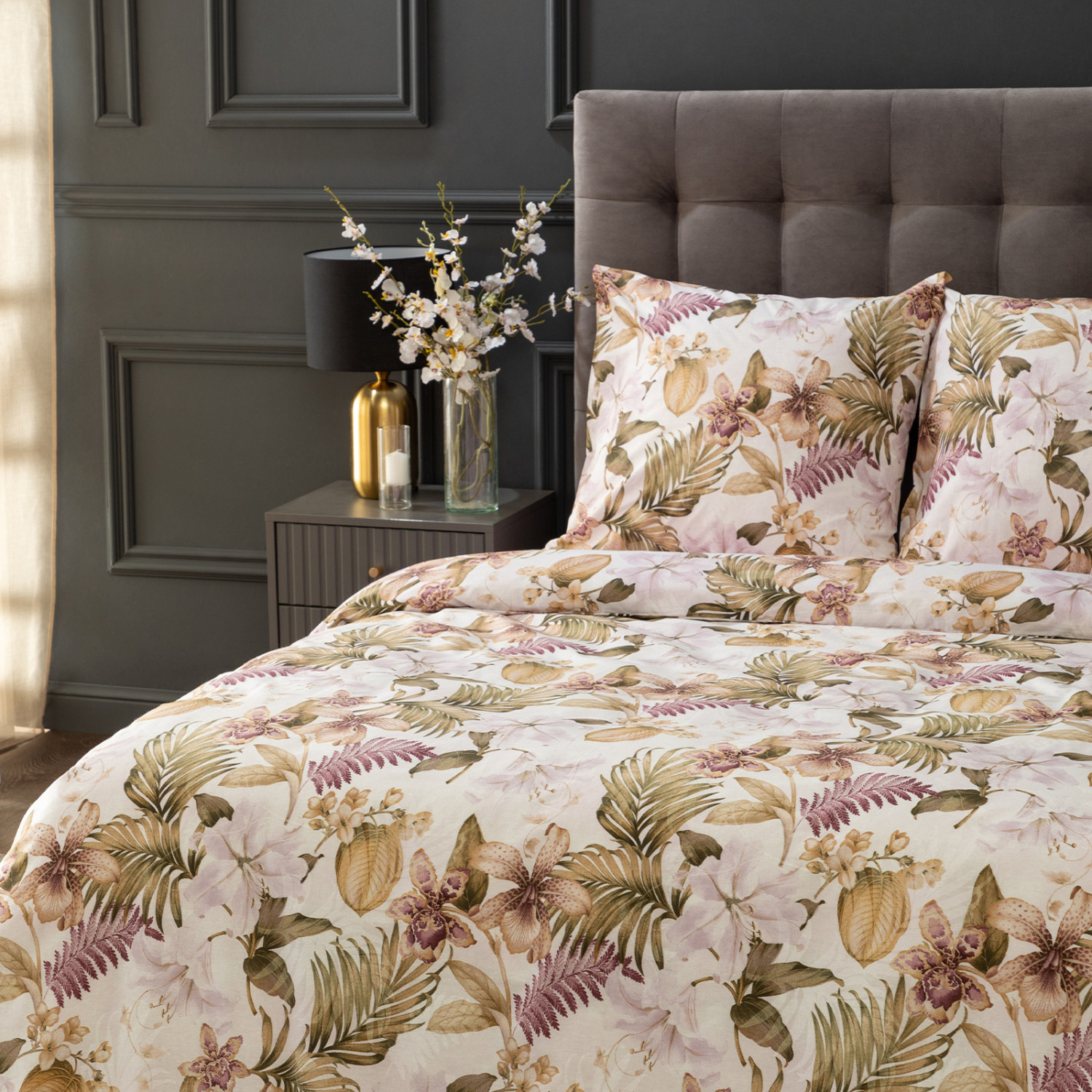 Постельное белье Perfezione, розовое - фото № 8