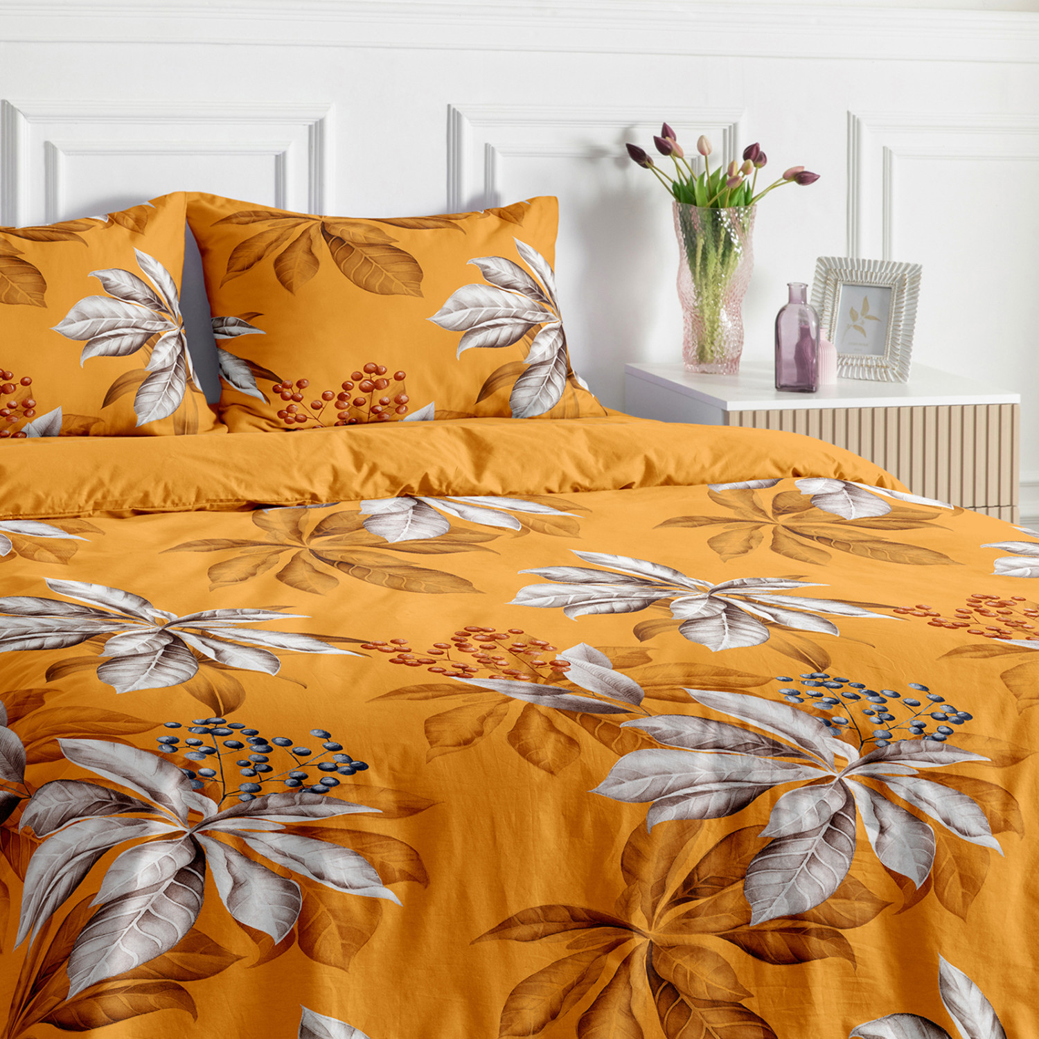 Постельное белье Schefflera перкаль - фото № 2