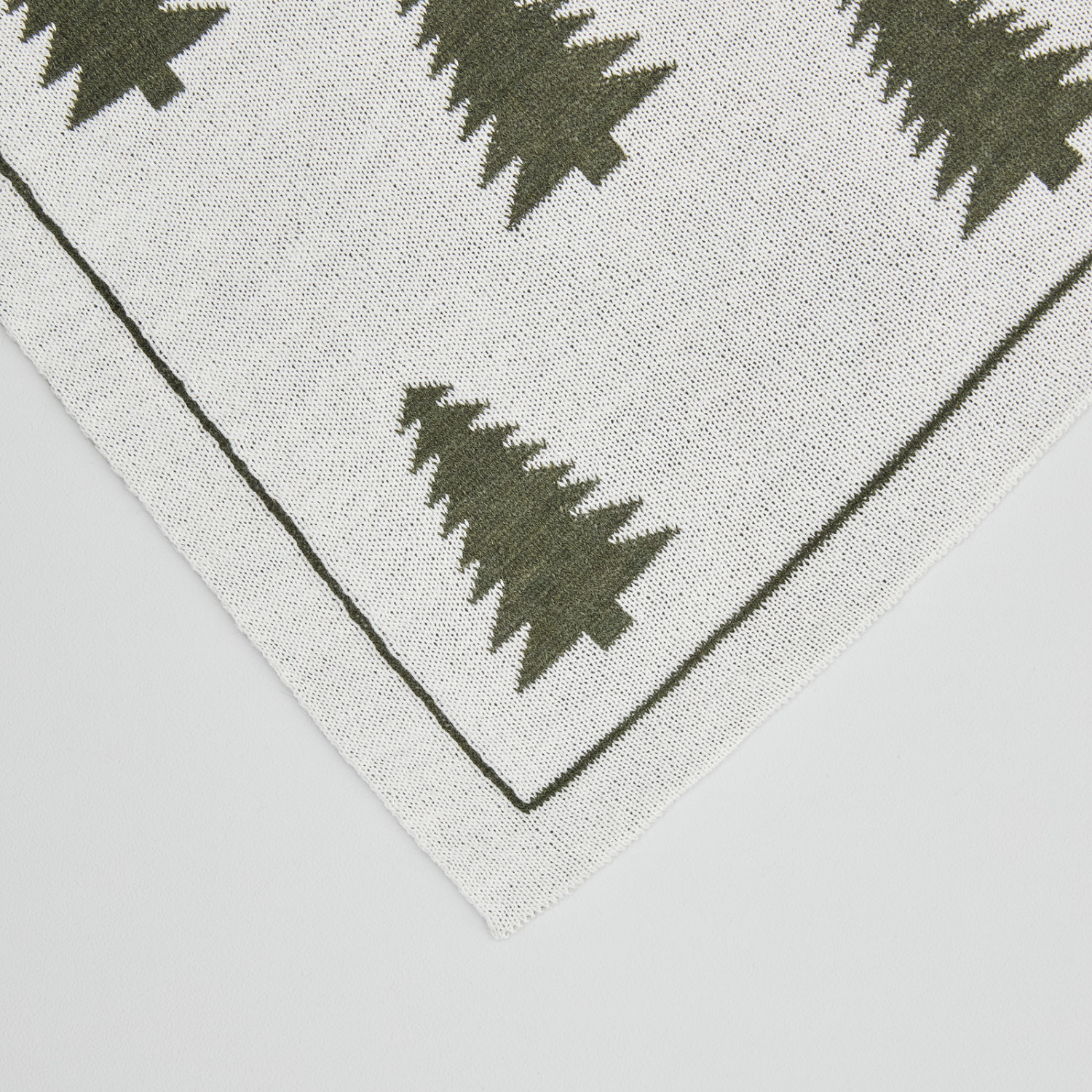 Плед Abete rosso, зеленый - фото № 10