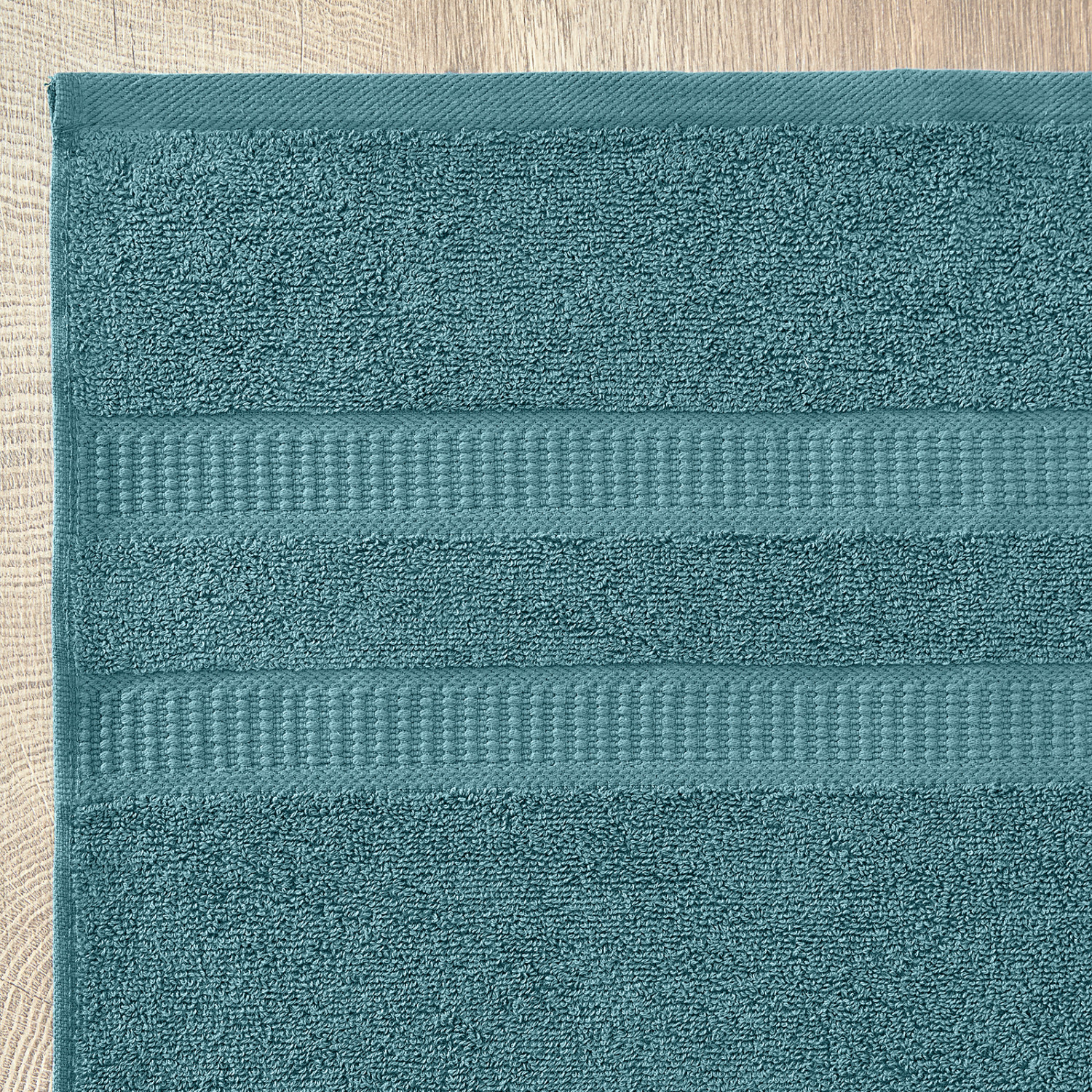 Полотенце махровое Bettino, бирюза - фото № 4