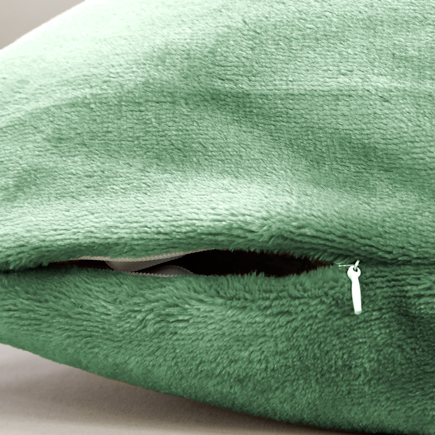 Наволочка декоративная Supersoft, нефритовая - фото № 3