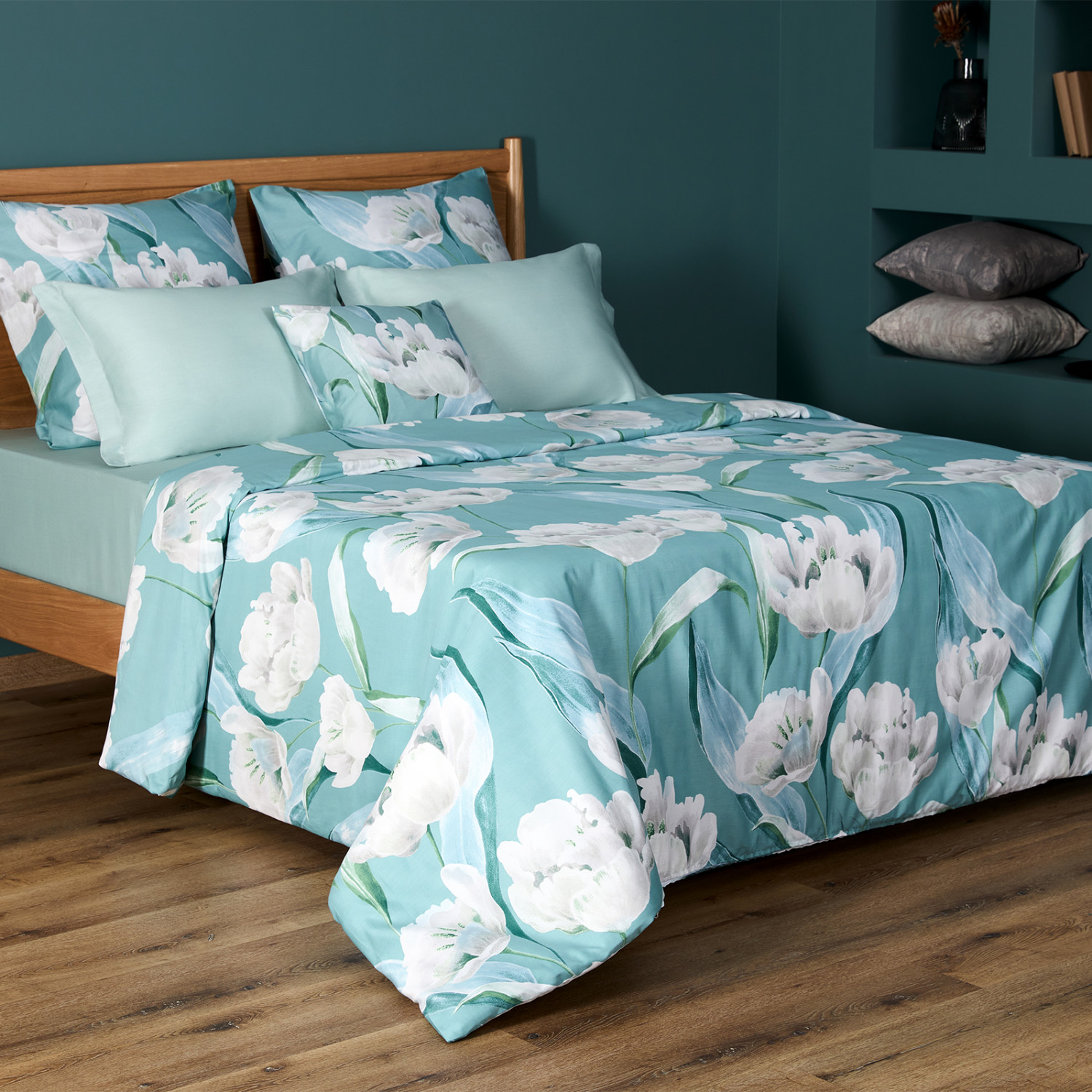 Постельное белье Primi tulipani, 4 наволочки - фото № 6