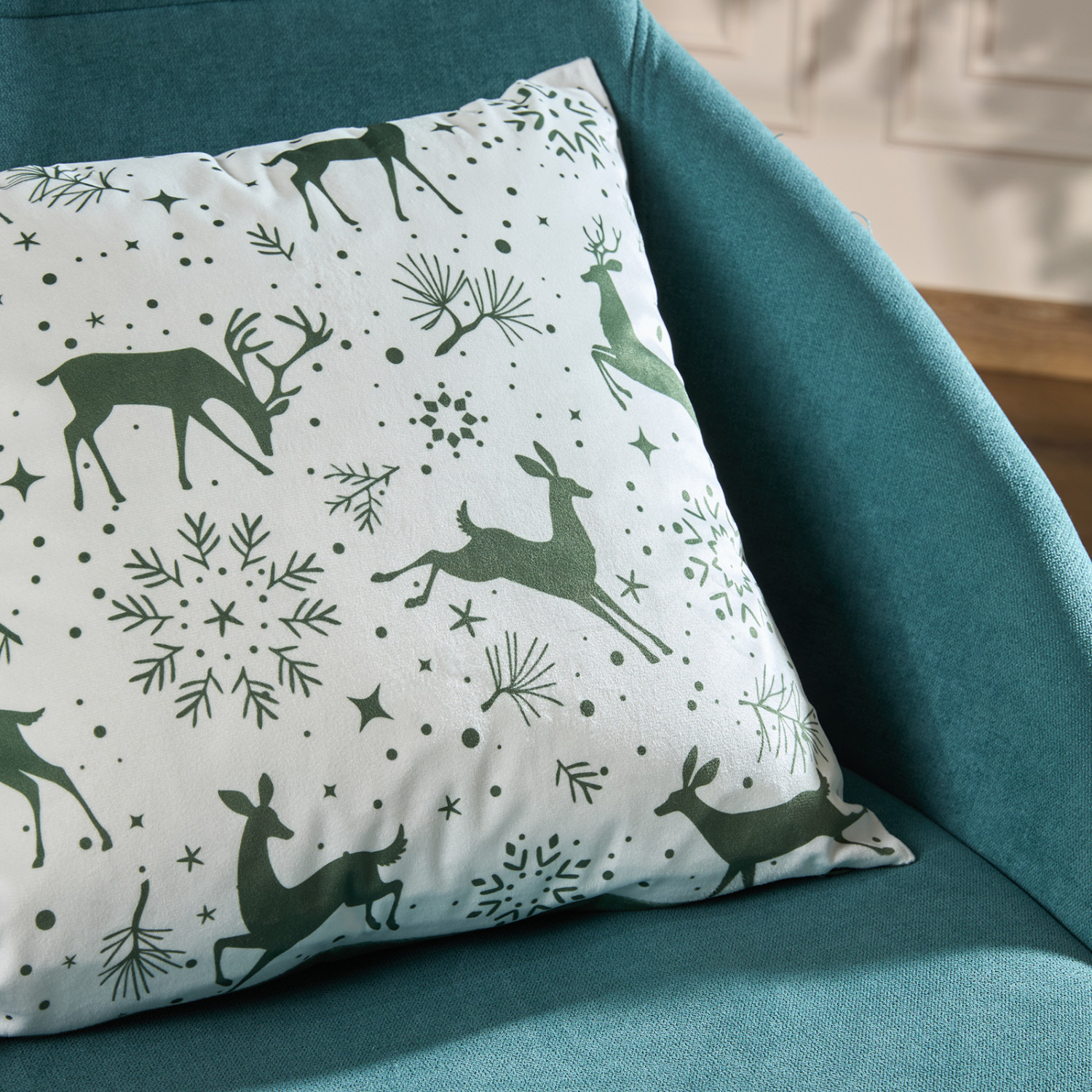 Наволочка декоративная Олень/Cervo - фото № 2