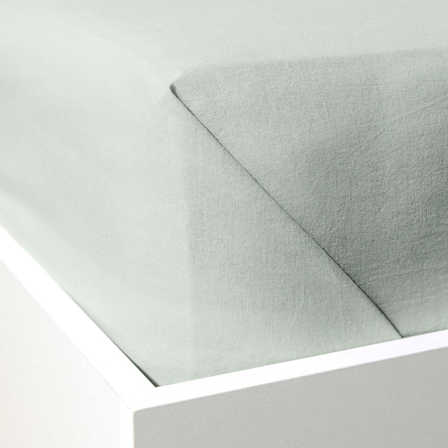 Простыня Light olive, перкаль