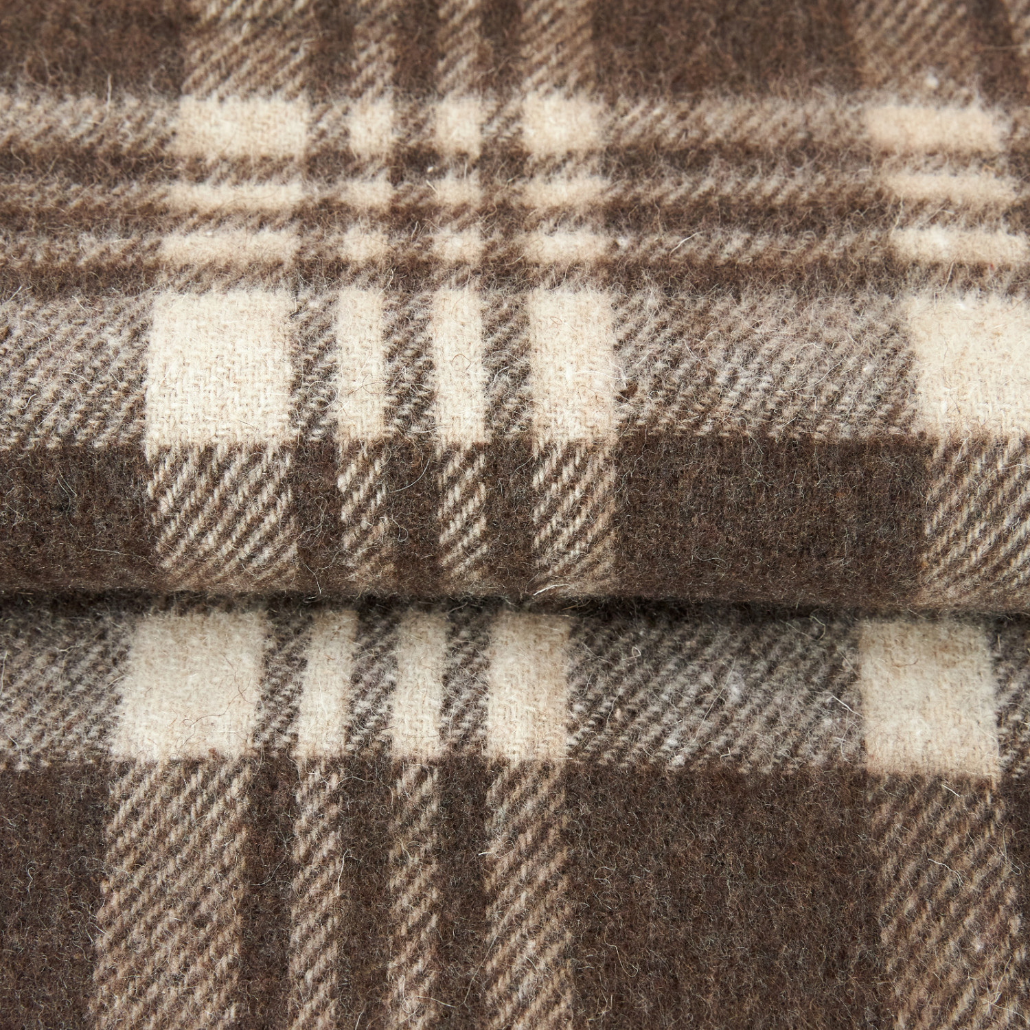 Плед Lana caliente, коричневый - фото № 4