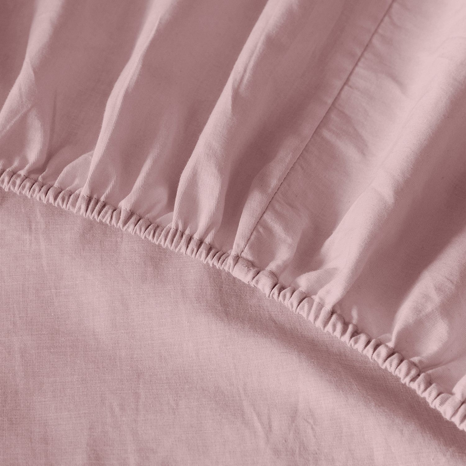 Простыня на резинке Romantic pink - фото № 3