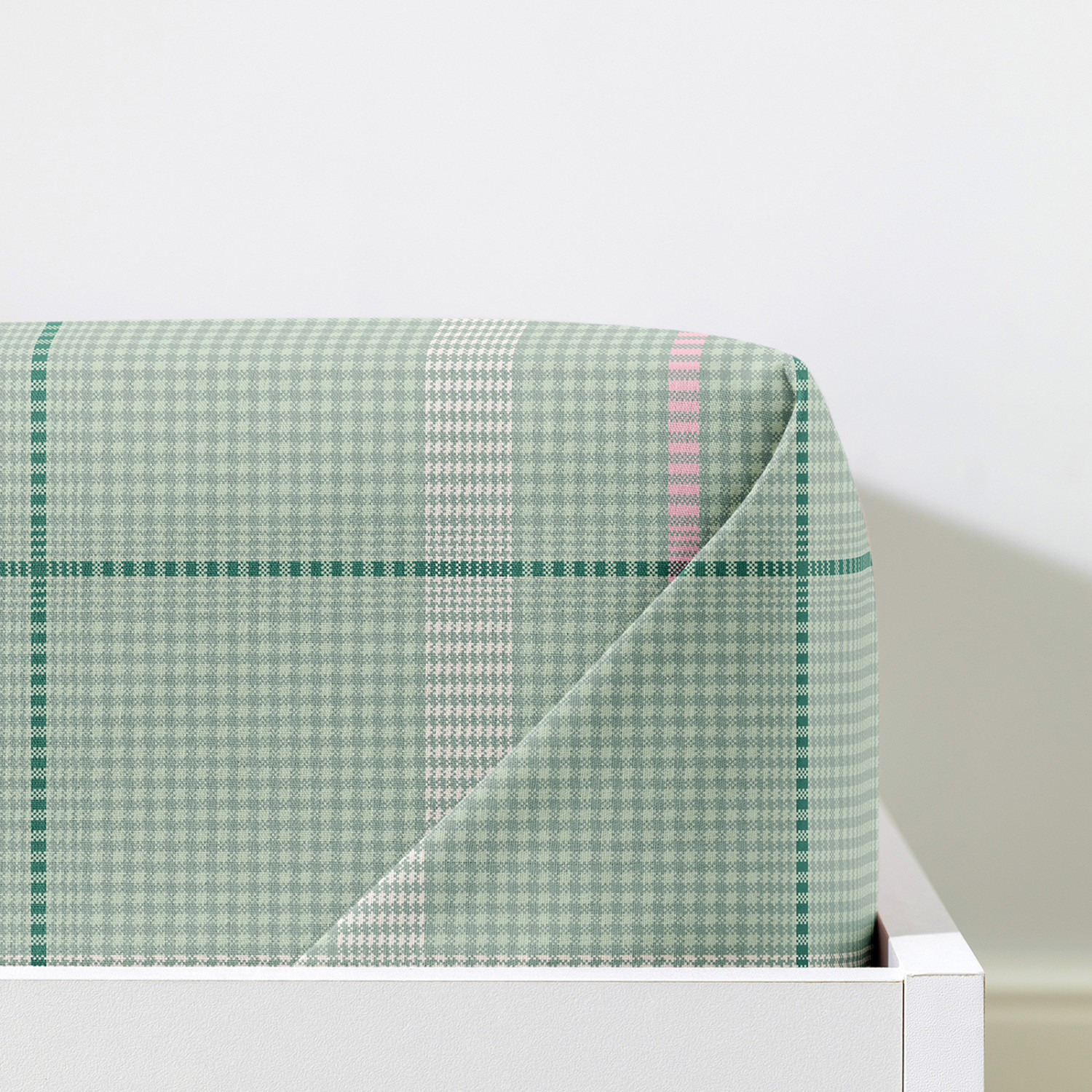 Простыня Бонмарито, зеленая - фото № 3