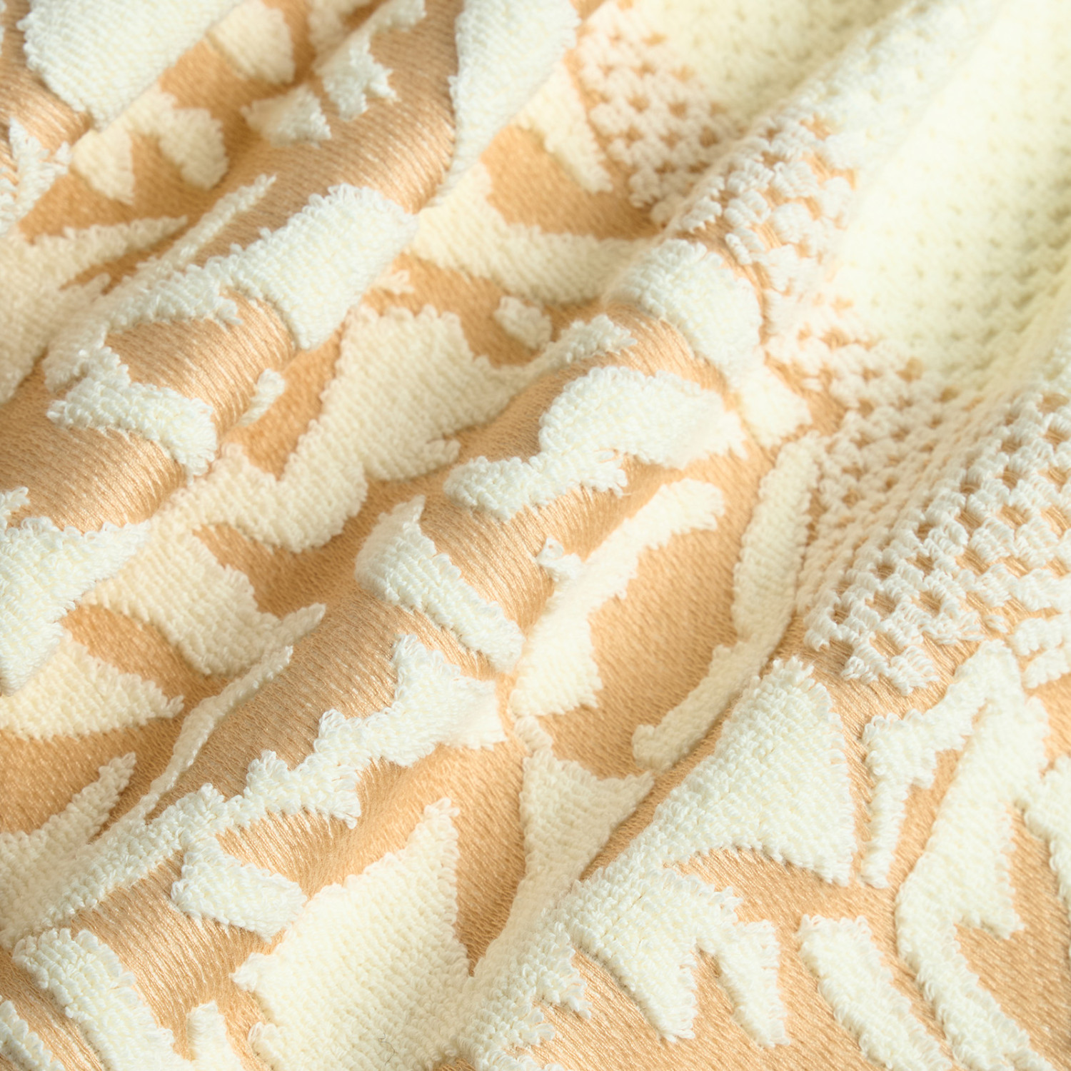 Полотенце махровое Tiziana, бежевое - фото № 3