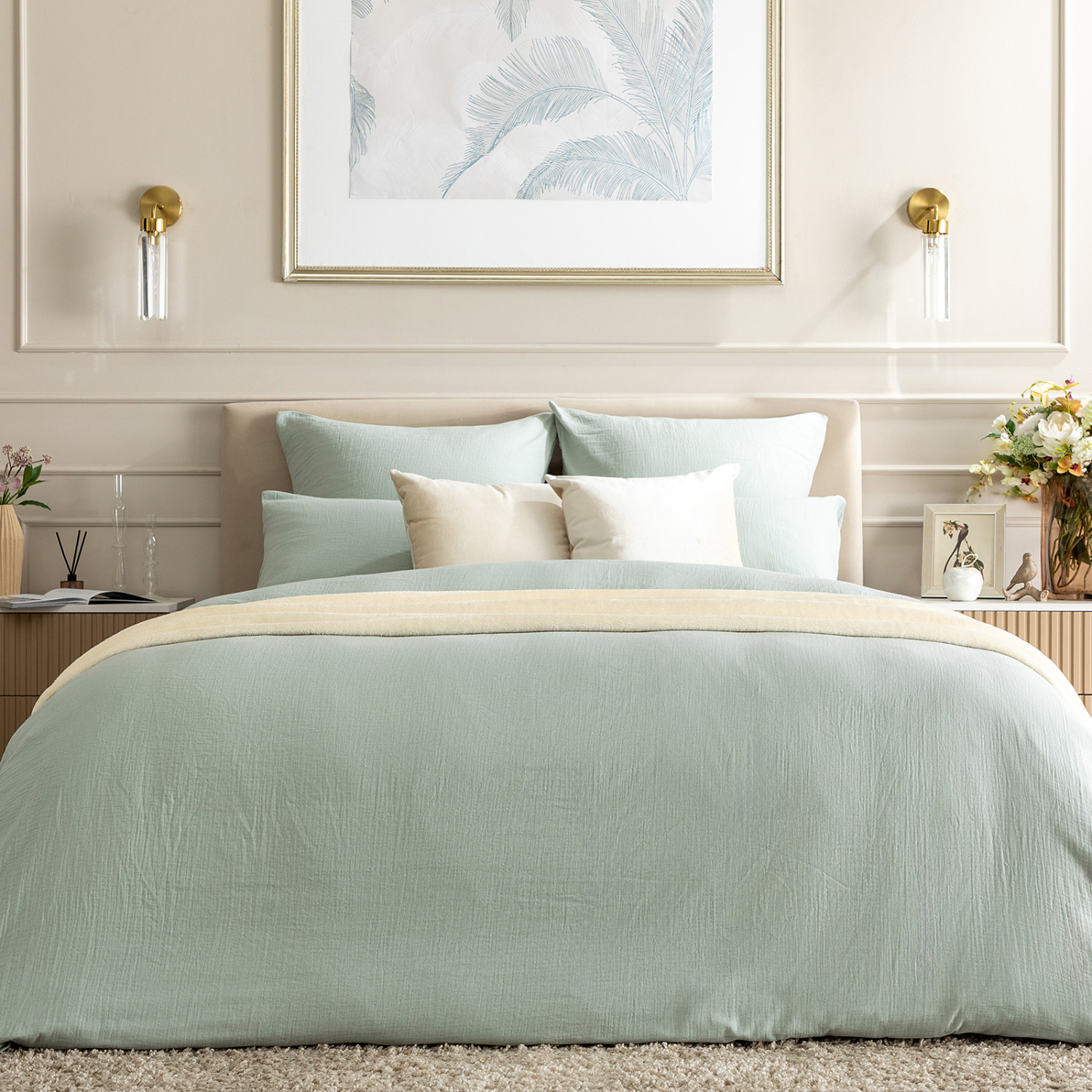 Постельное белье Облако мяты/Nuvola menta - фото № 8