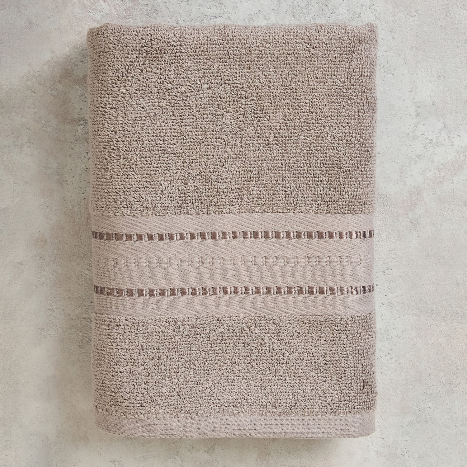 Полотенце махровое Basena, дымчатое - фото № 2