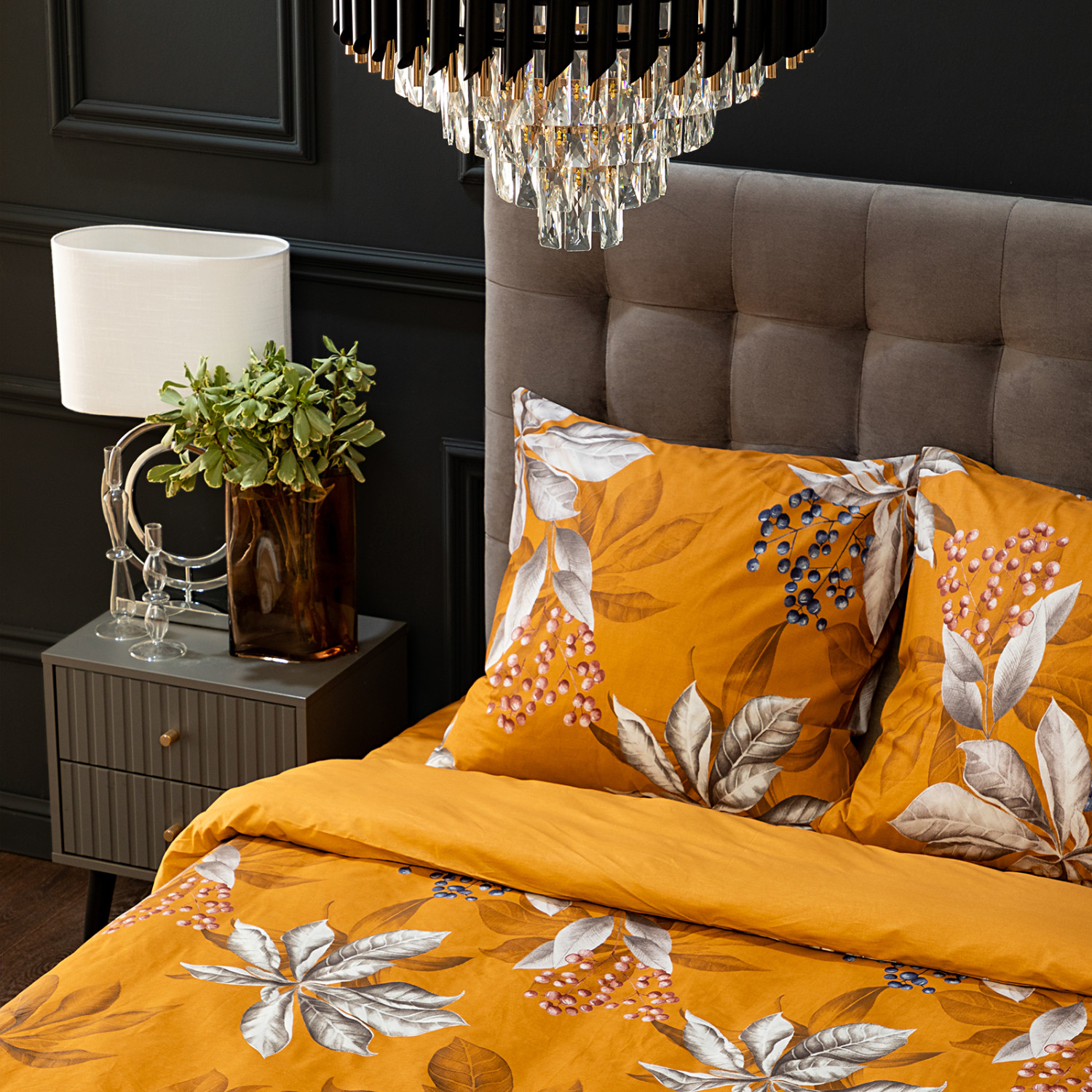 Постельное белье Schefflera перкаль - фото № 12