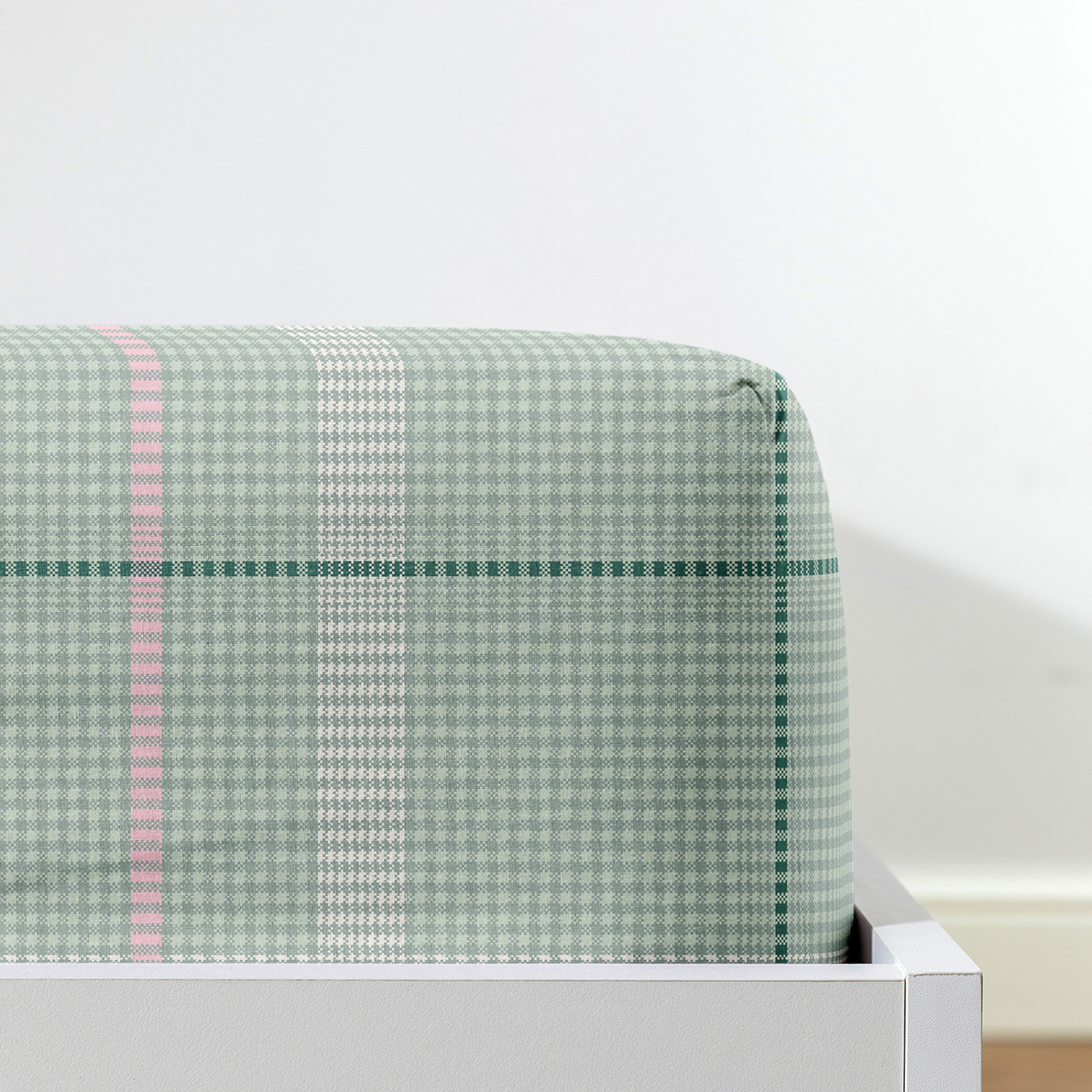 Простыня на резинке Bonmarito, зеленая - фото № 2