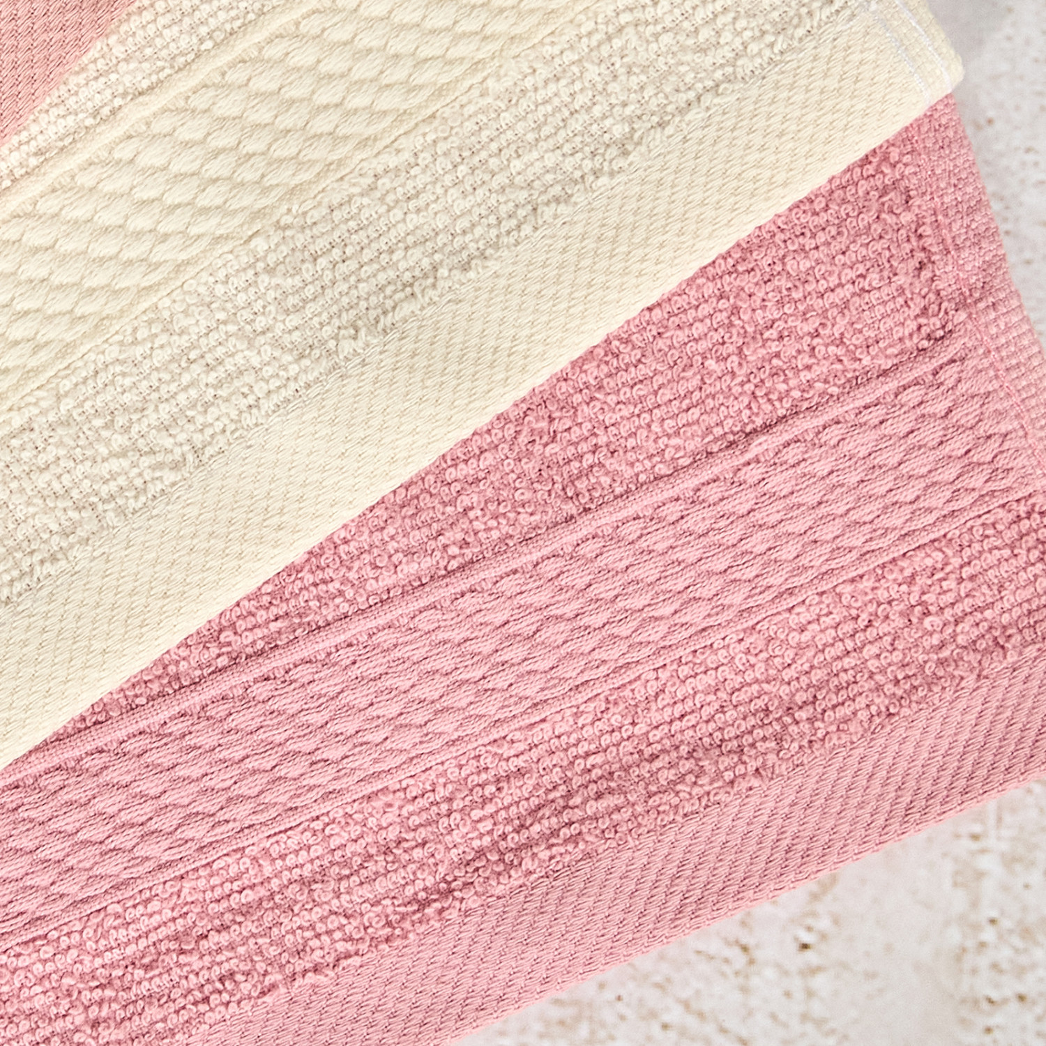 Комплект махровых салфеток Lavender dessert, розовый - фото № 3