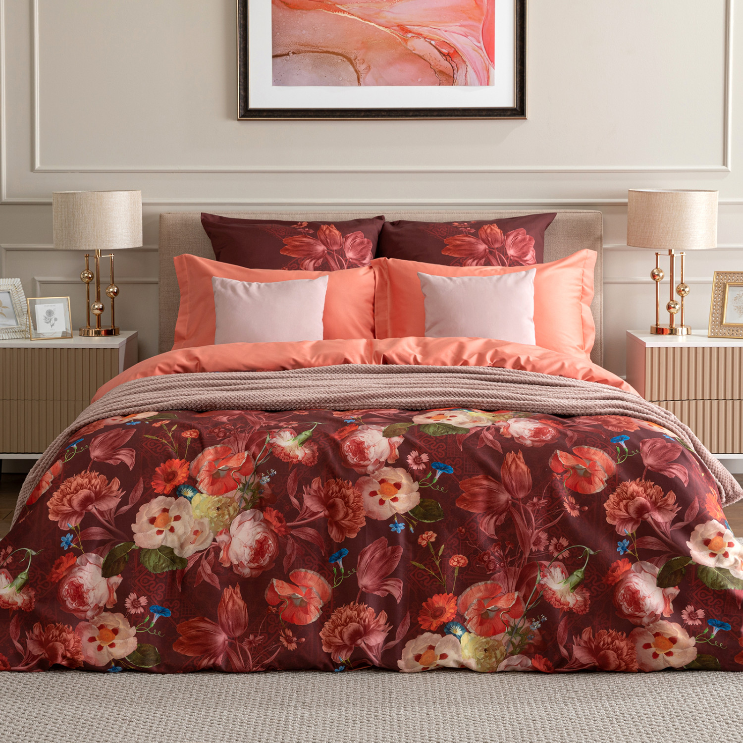 Постельное белье Rosa selvatica (на резинке) - фото № 3