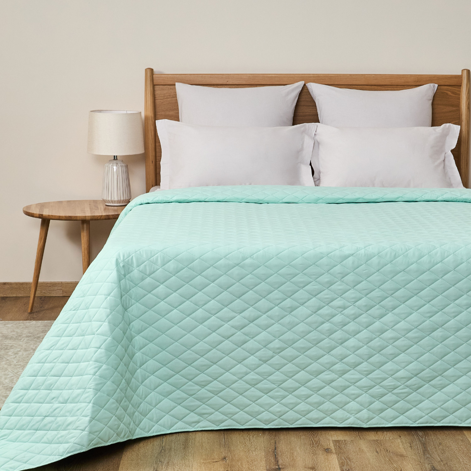 Покрывало Intreccio, мята - фото № 2