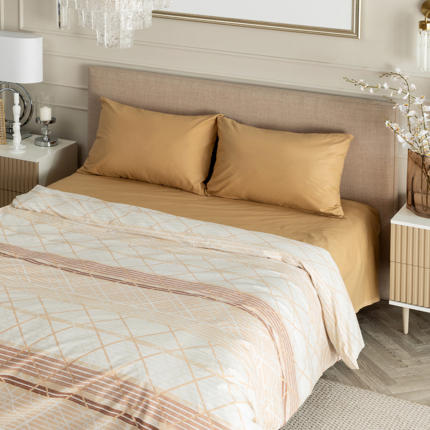 Постельное белье Фаббиано/Fabbiano, поплин - фото № 9