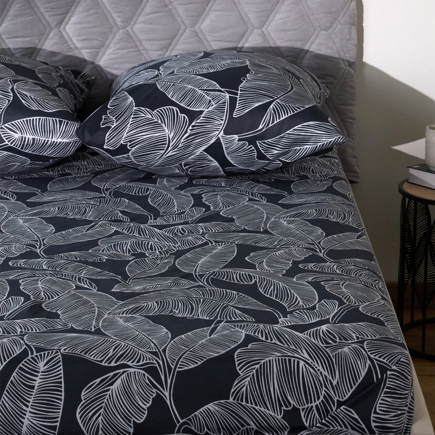 Постельное белье Floox Серые тропики - фото № 9