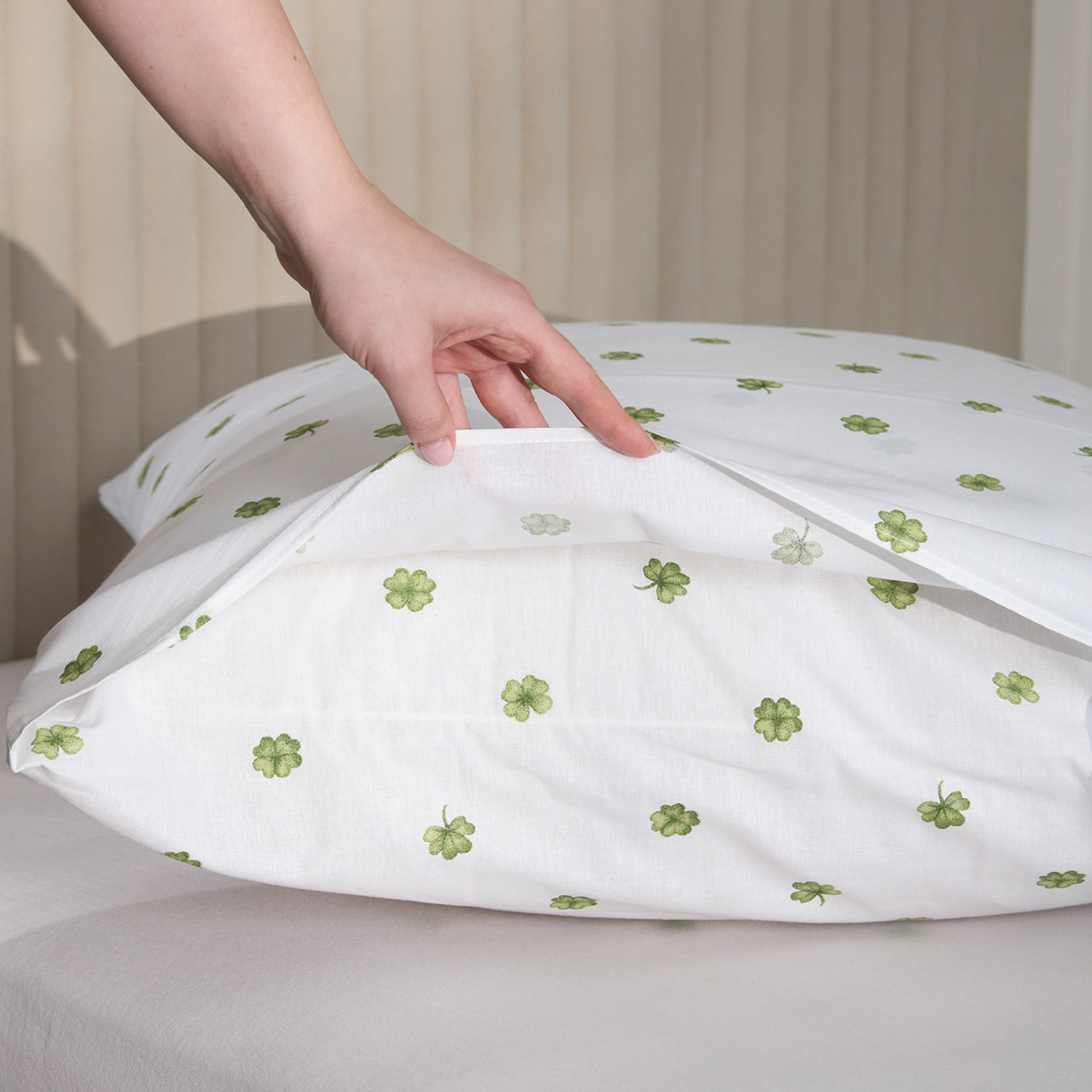 Комплект наволочек Клевер/Clover - фото № 7