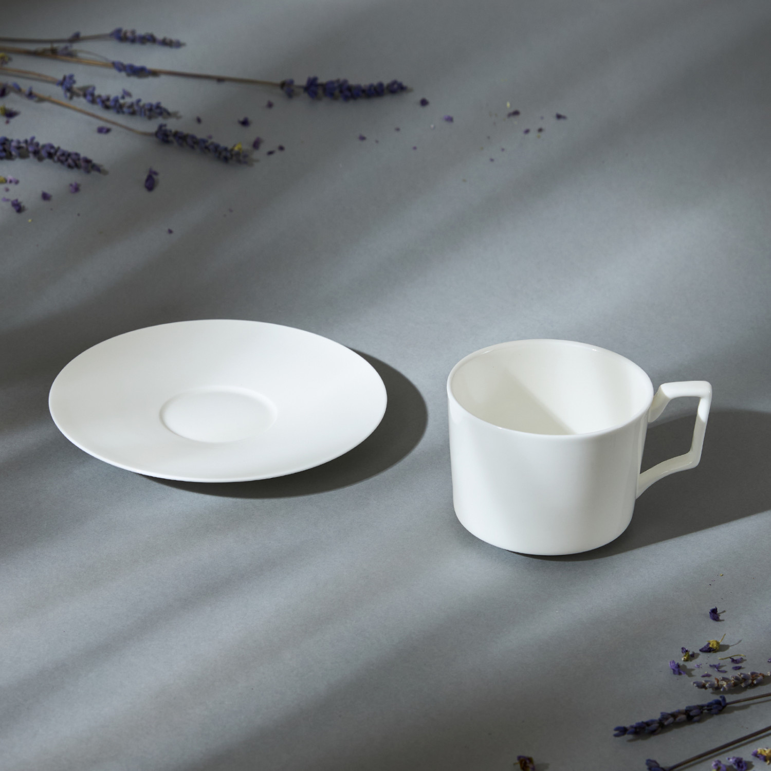 Чайная пара Благородный белый/Bianco nobile - фото № 2