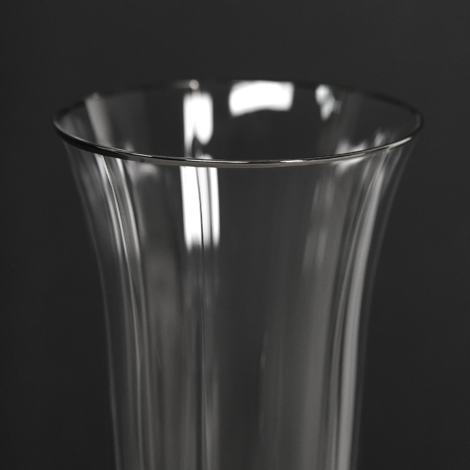 Бокал для шампанского Light wave Platinum - фото № 2