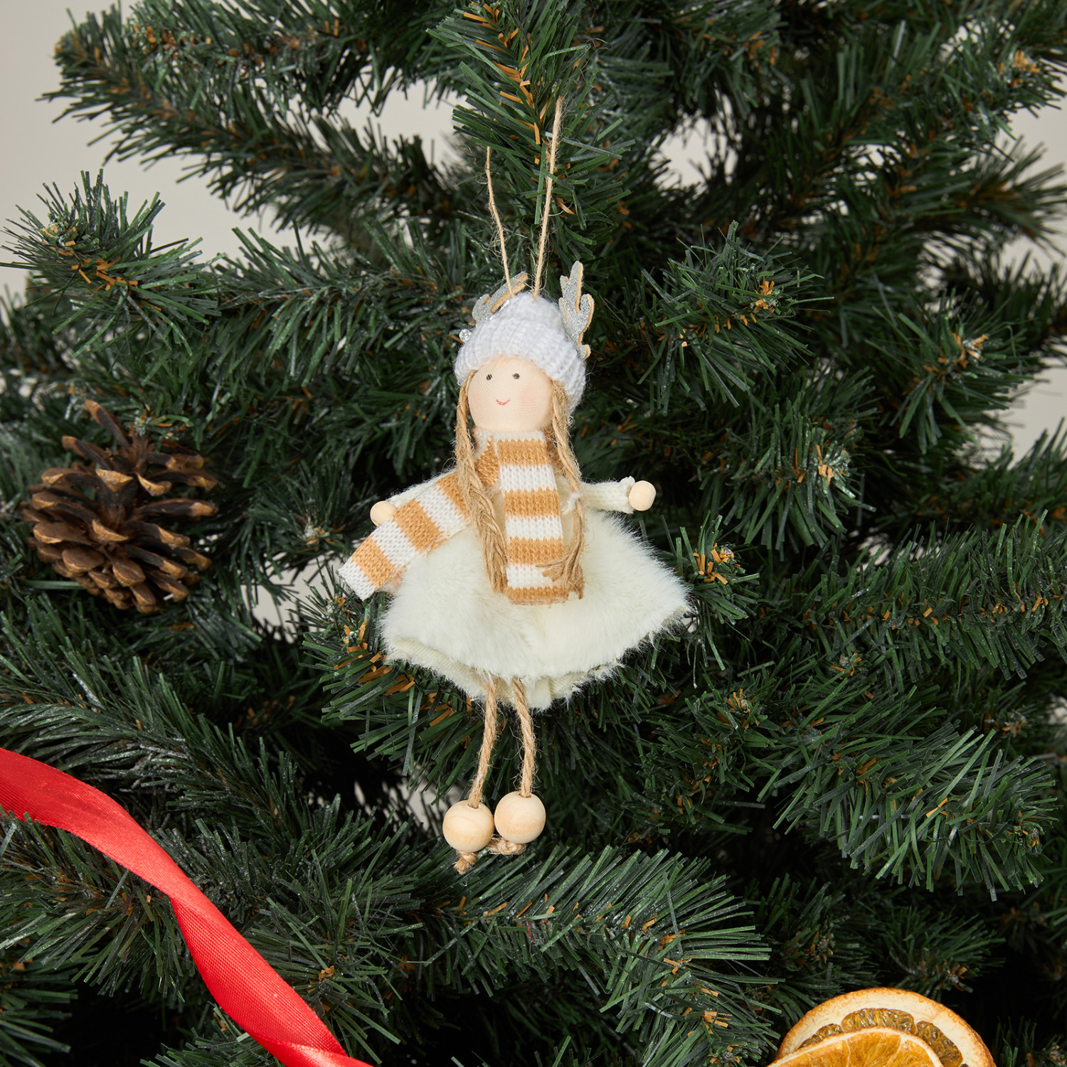 Елочная игрушка Зимняя фея/Winter Fay IV