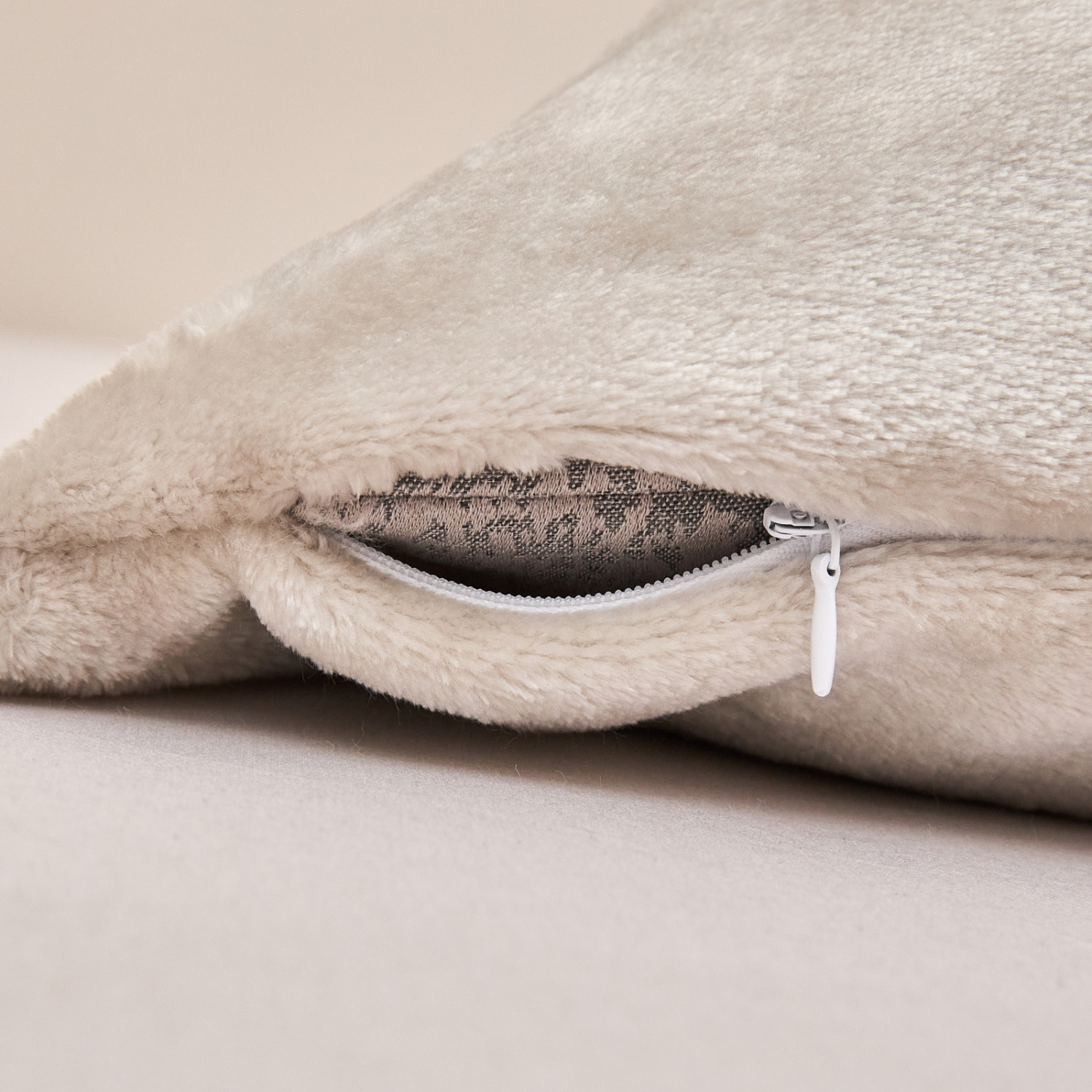 Наволочка декоративная Supersoft, пепел - фото № 3