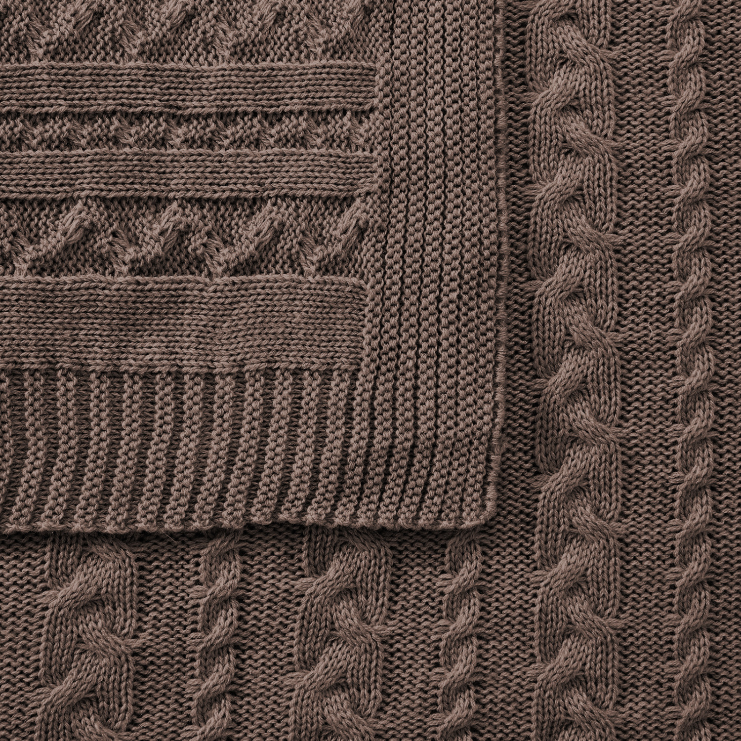 Плед Novallas, шоколадный - фото № 5