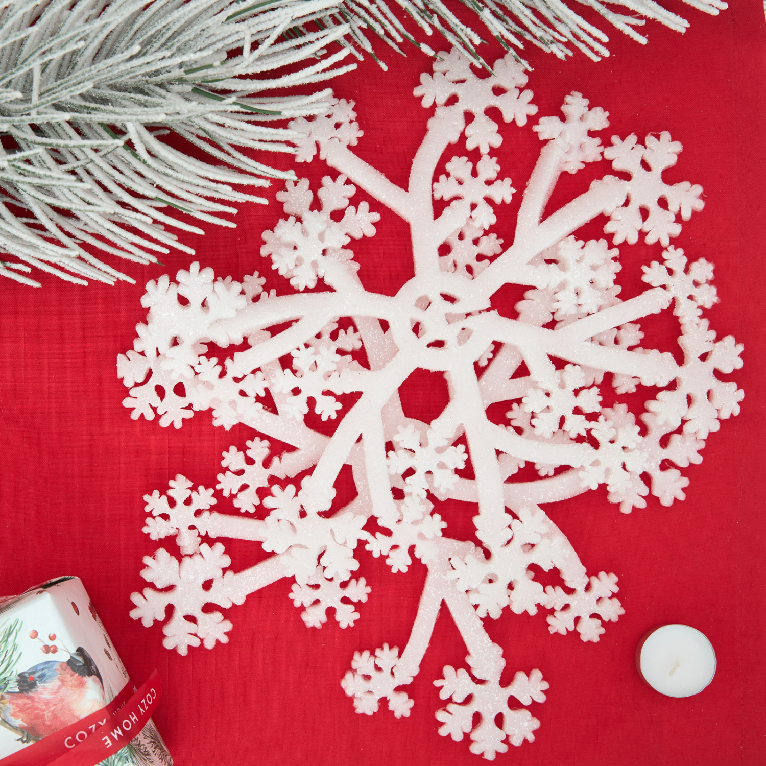 Подвесная декорация Snowflake - фото № 2