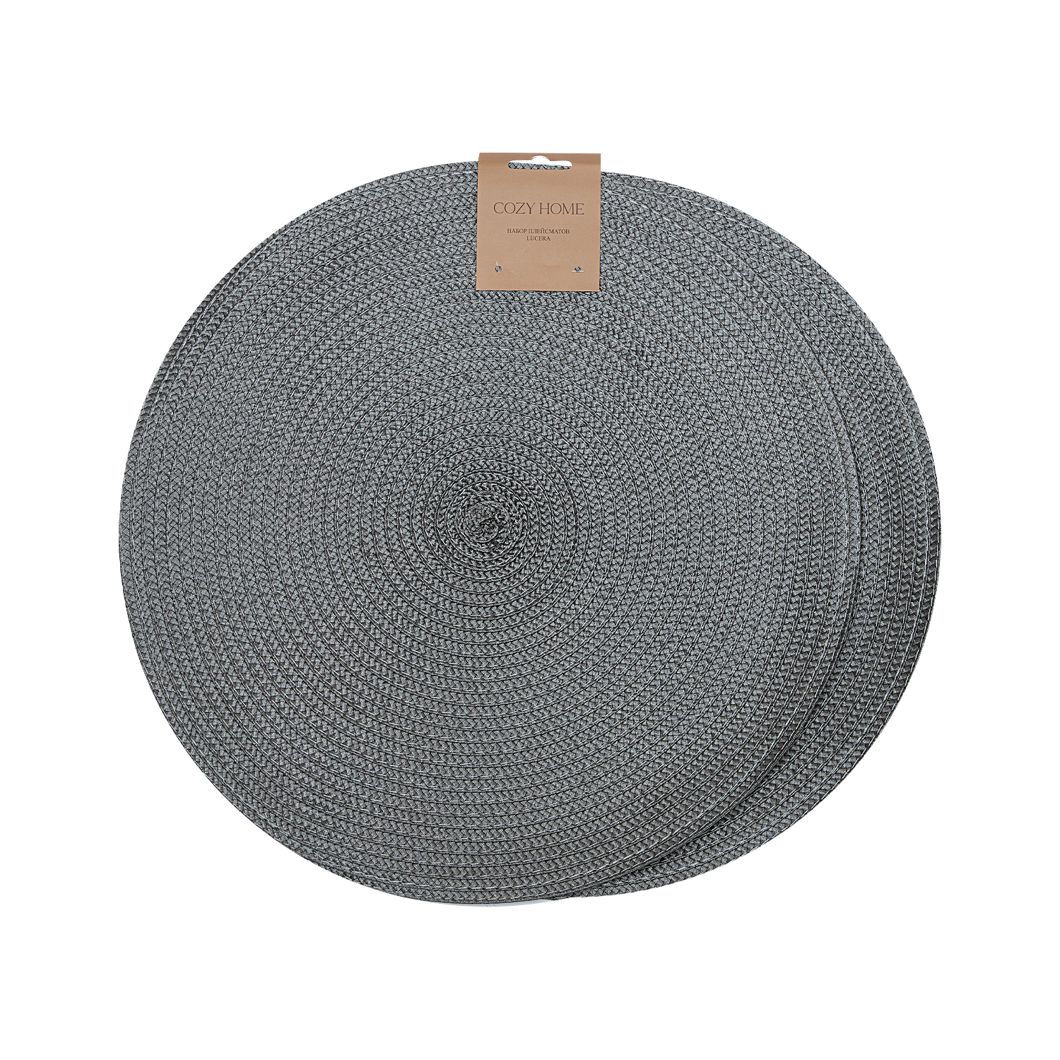 Набор плейсматов Lucera, асфальт - фото № 4