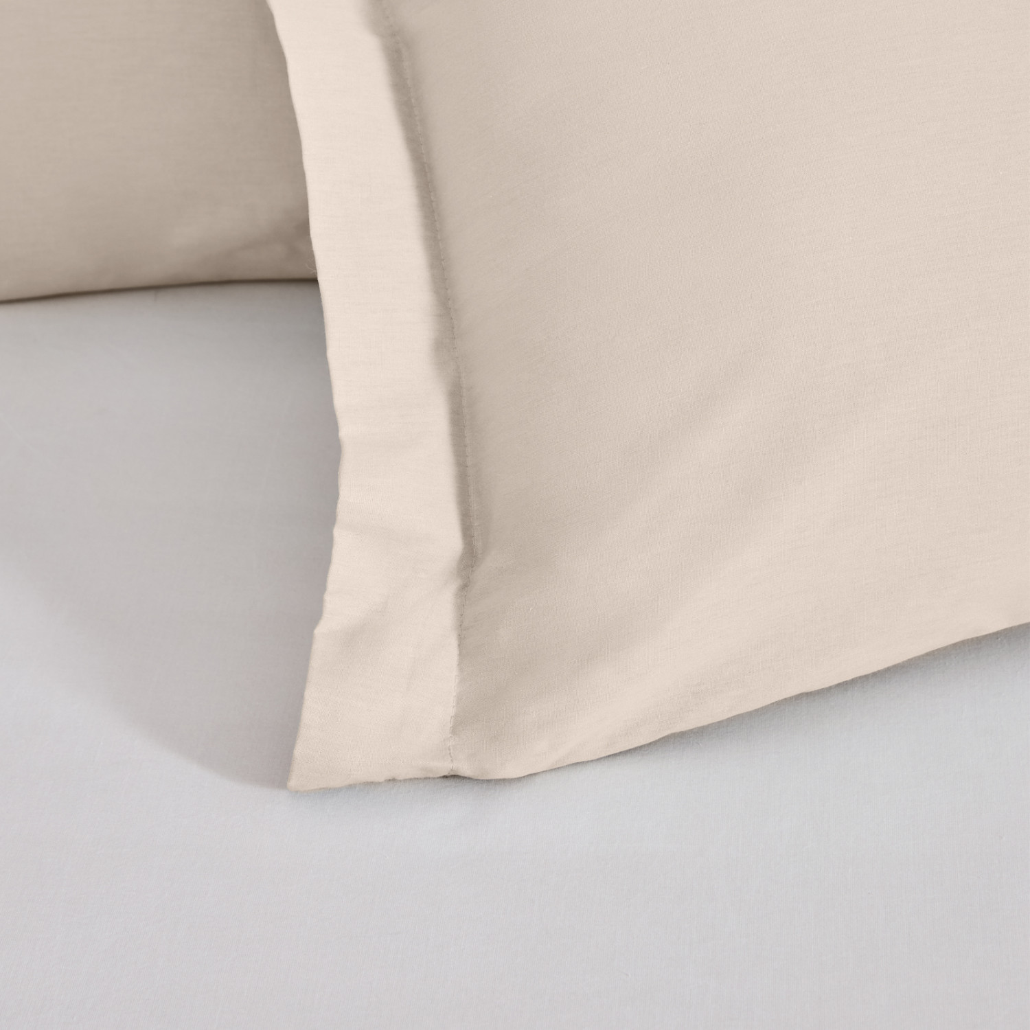 Комплект наволочек Экрю с ушками, перкаль - фото № 3