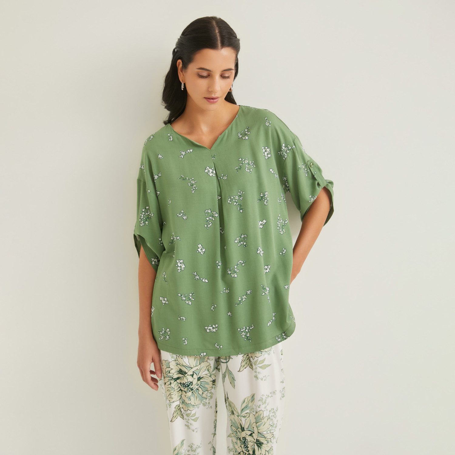 Пижама Зеленый нефрит/Green Jade I - фото № 5