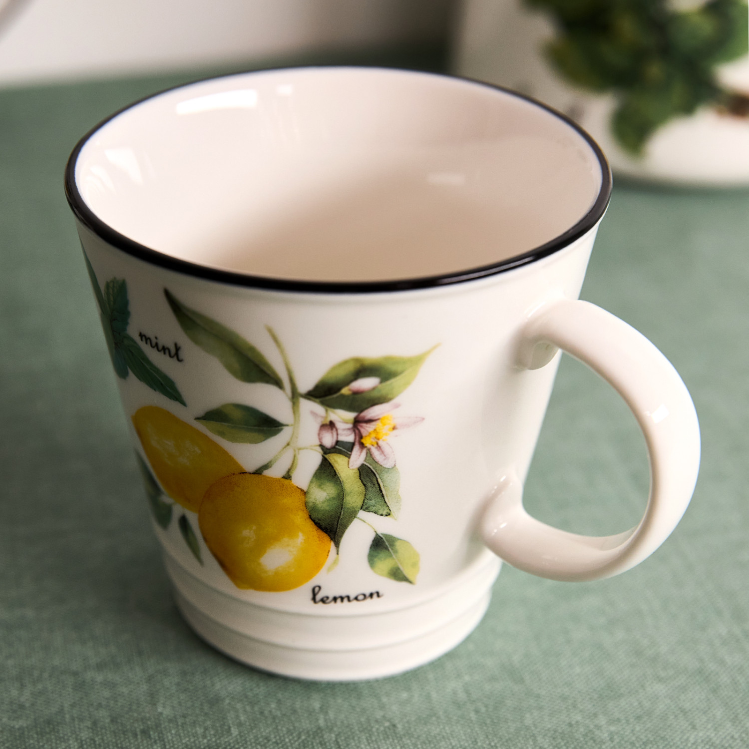 Кружка Lemon mint , 350 мл - фото № 4