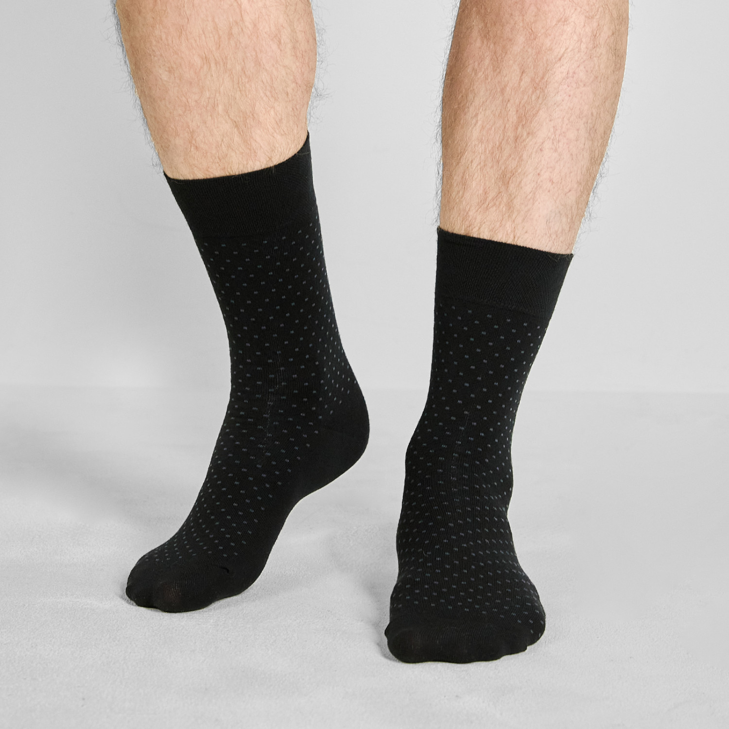 Носки мужские Cozy Home, черный/синий - фото № 2