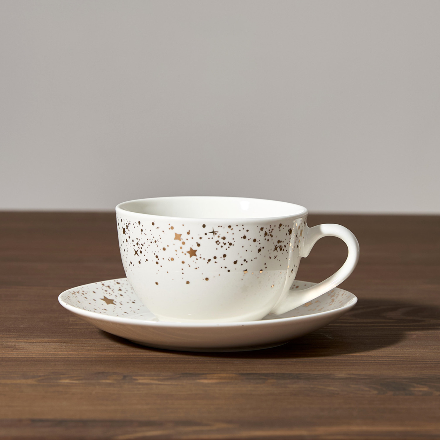 Чайная пара Вселенная/Universe, золото - фото № 2