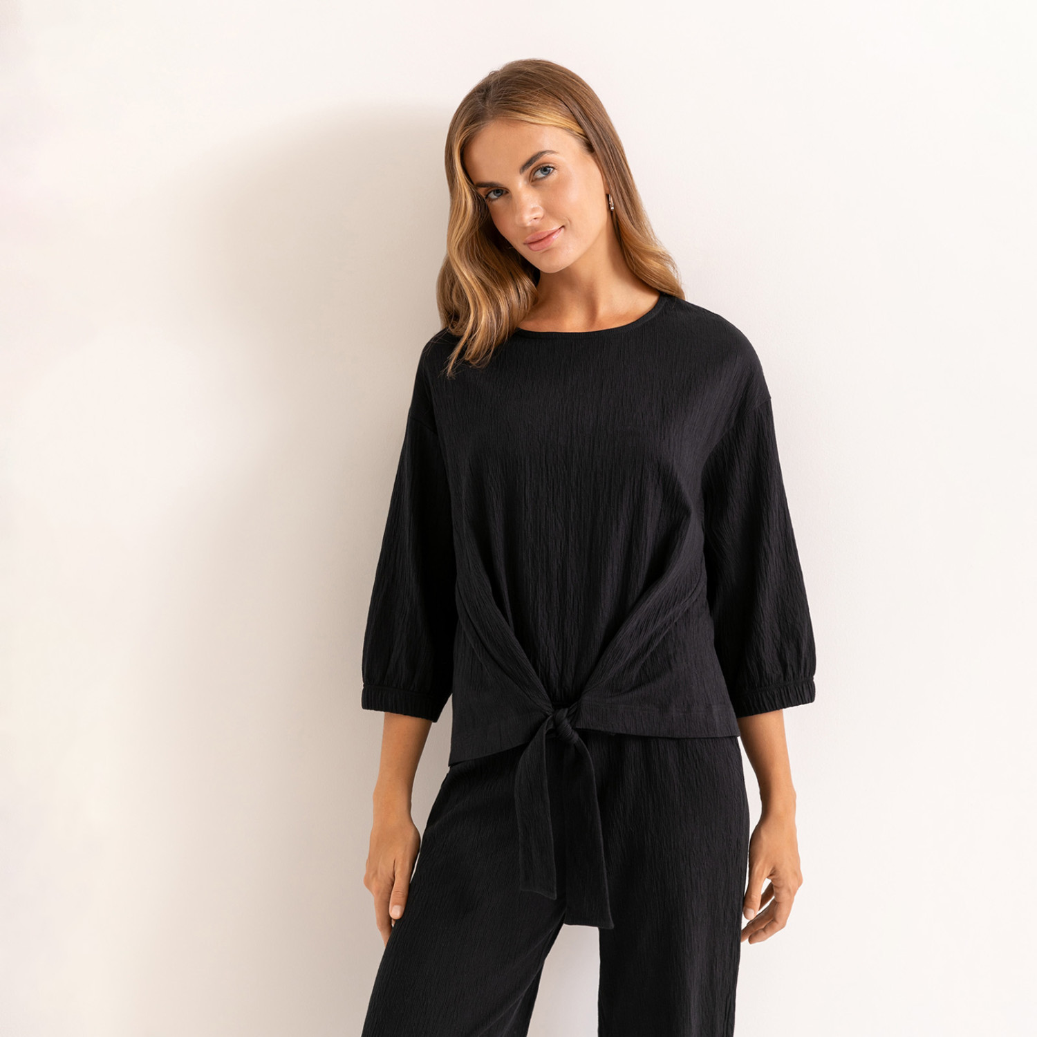 Джемпер Elegante, черный - фото № 3