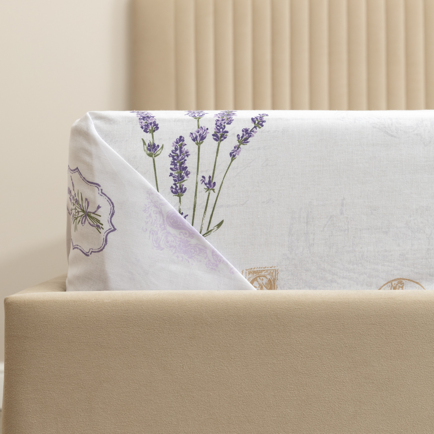 Простыня Лаванда, лаванда - фото № 2