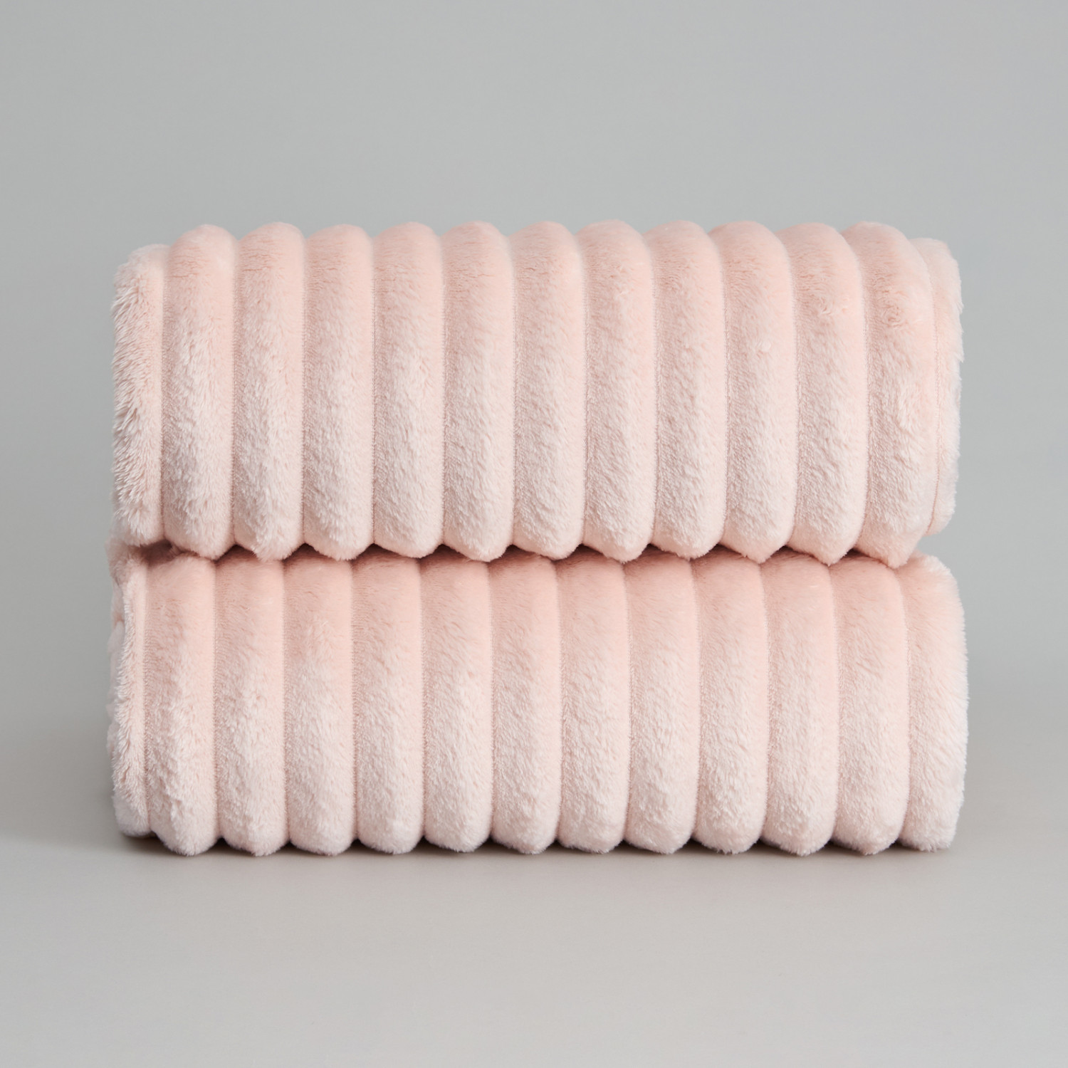 Плед Soft strip, сакура