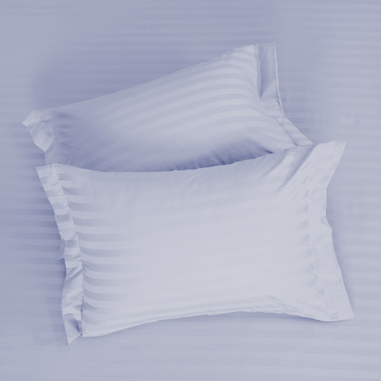 Комплект наволочек Сиреневый туман/Lilac mist с ушками - фото № 2