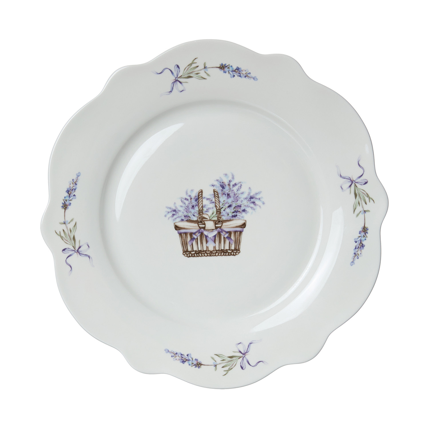 Тарелка Лаванда/Lavander I, 28 см - фото № 4