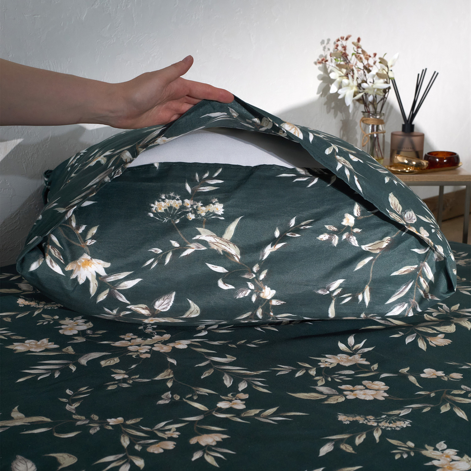 Постельное белье Floox Изумрудный сад - фото № 10