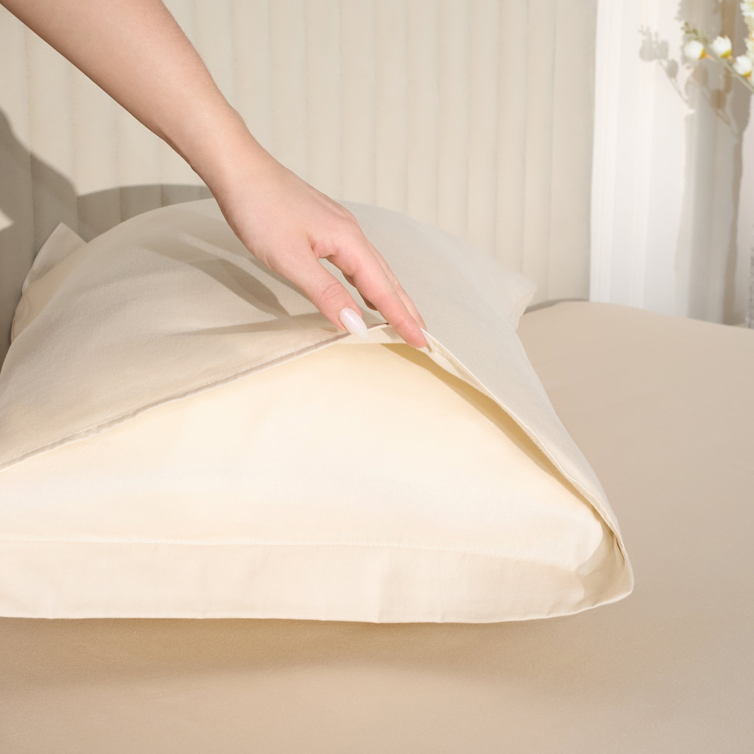 Постельное белье Кристальный беж/Crystal beige light - фото № 6